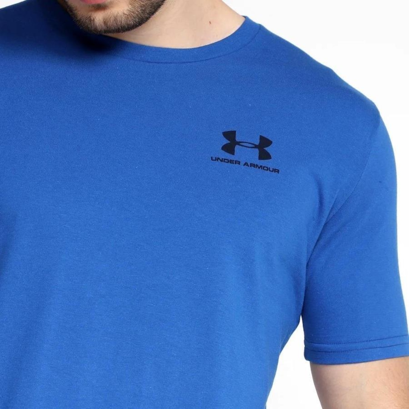 Camiseta Under Armour Sportstyle Left - Masculina - Foto 4