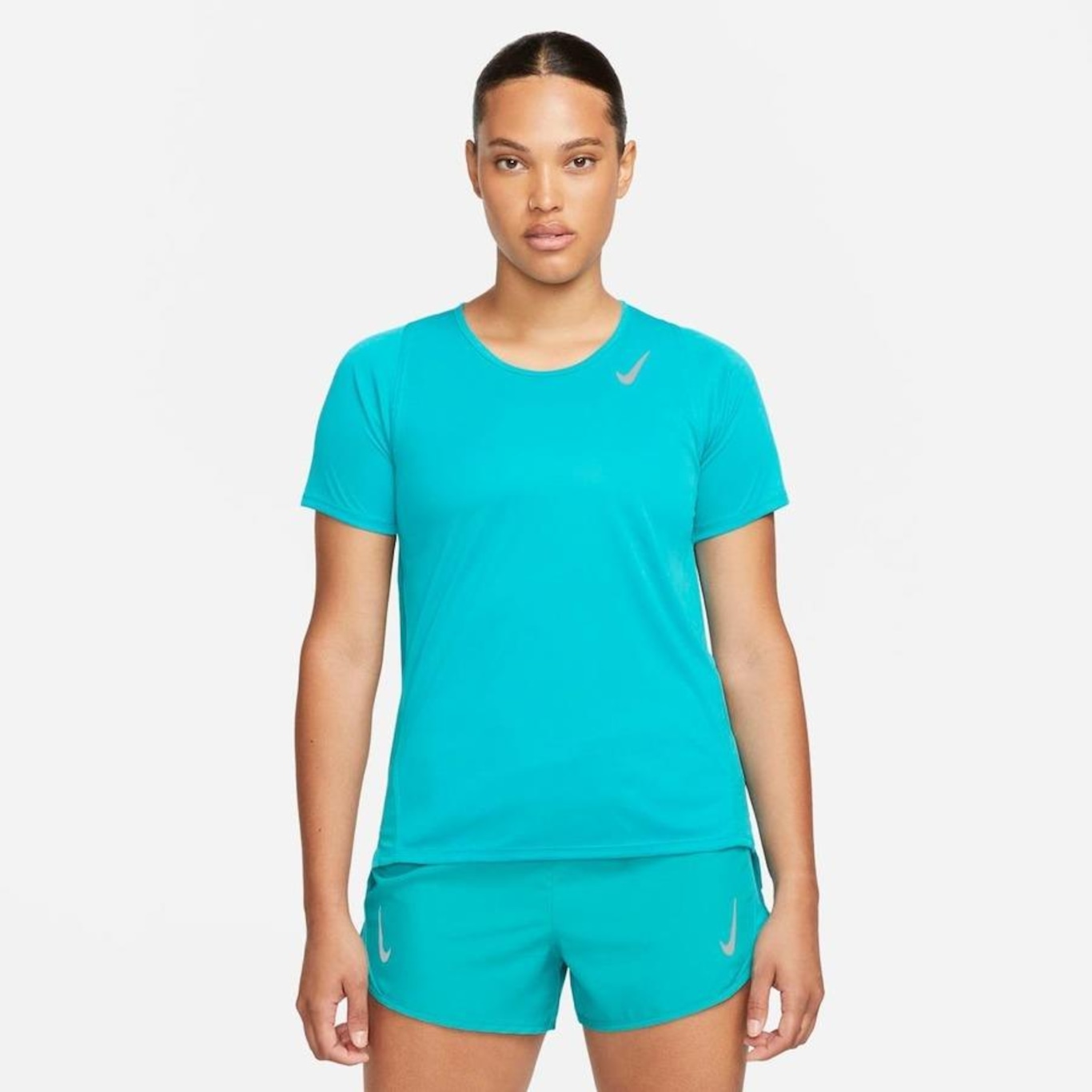 Camiseta Nike Dri-Fit Race - Feminina - Foto 1