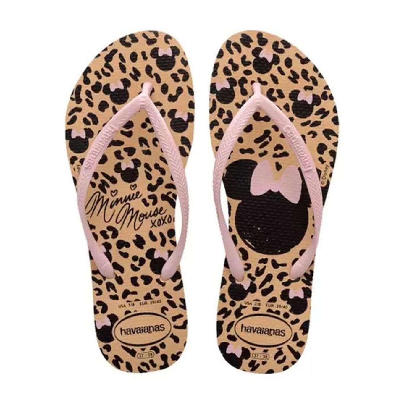 Chinelo Havaianas Slim Disney - Feminino - Foto 1