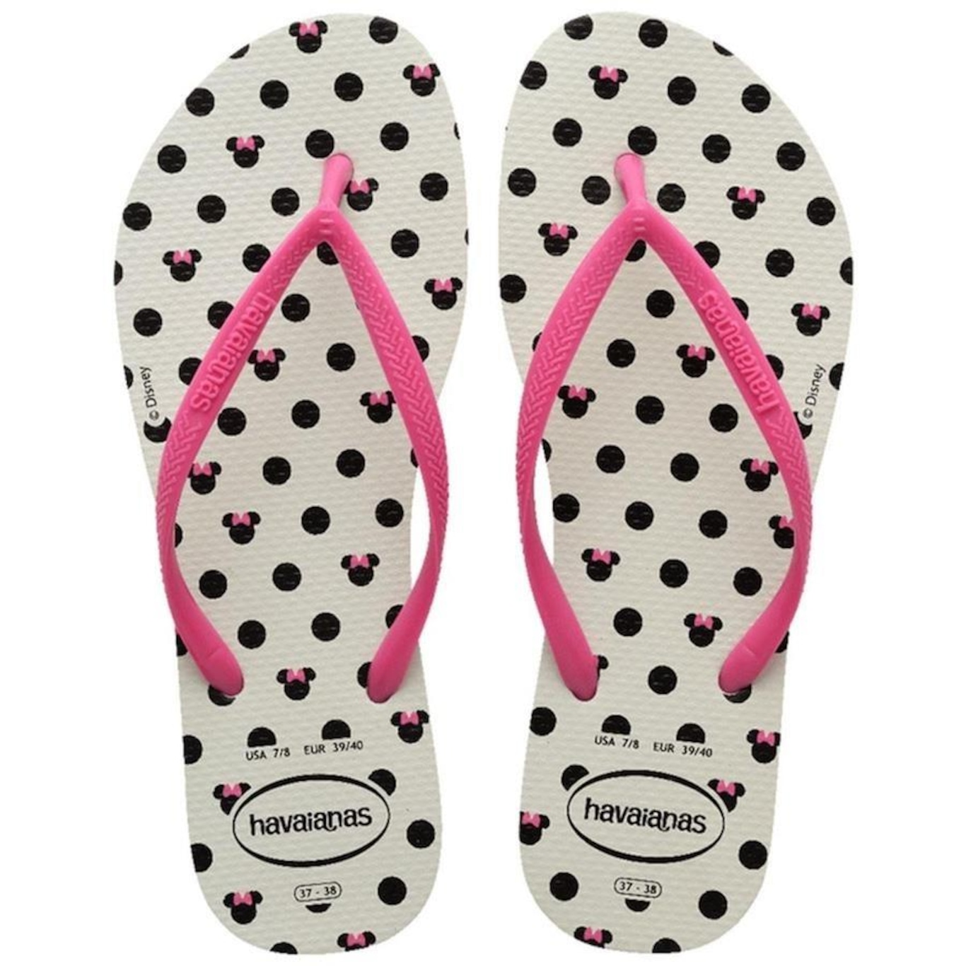 Chinelo Havaianas Slim Disney - Feminino - Foto 1