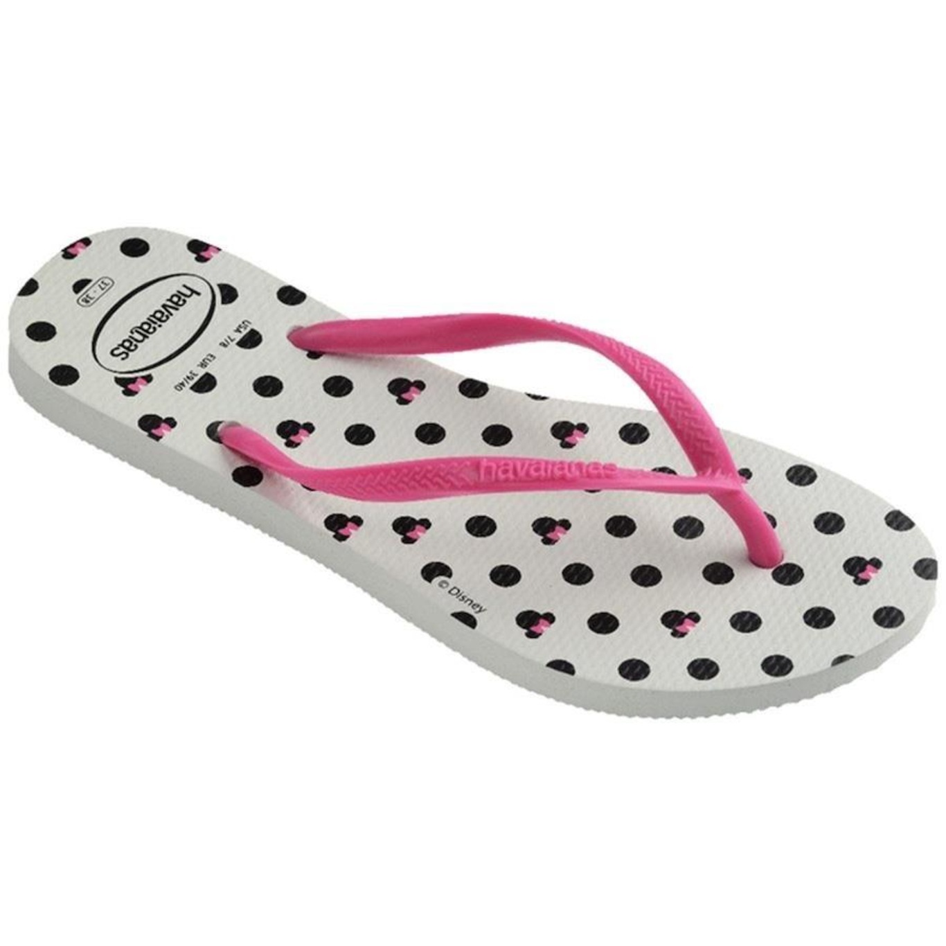 Chinelo Havaianas Slim Disney - Feminino - Foto 2