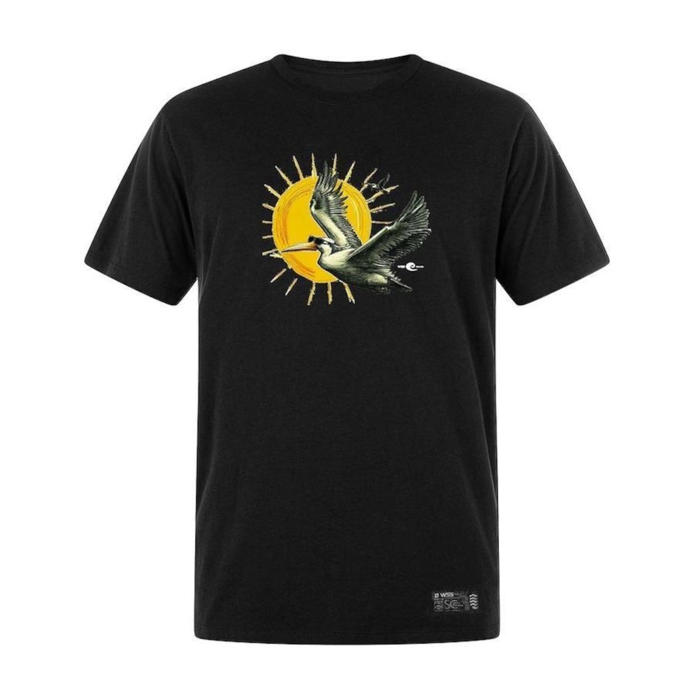 Camiseta Plus Size WSS Brasil Sunny Pelican Prime - Masculina - Foto 1