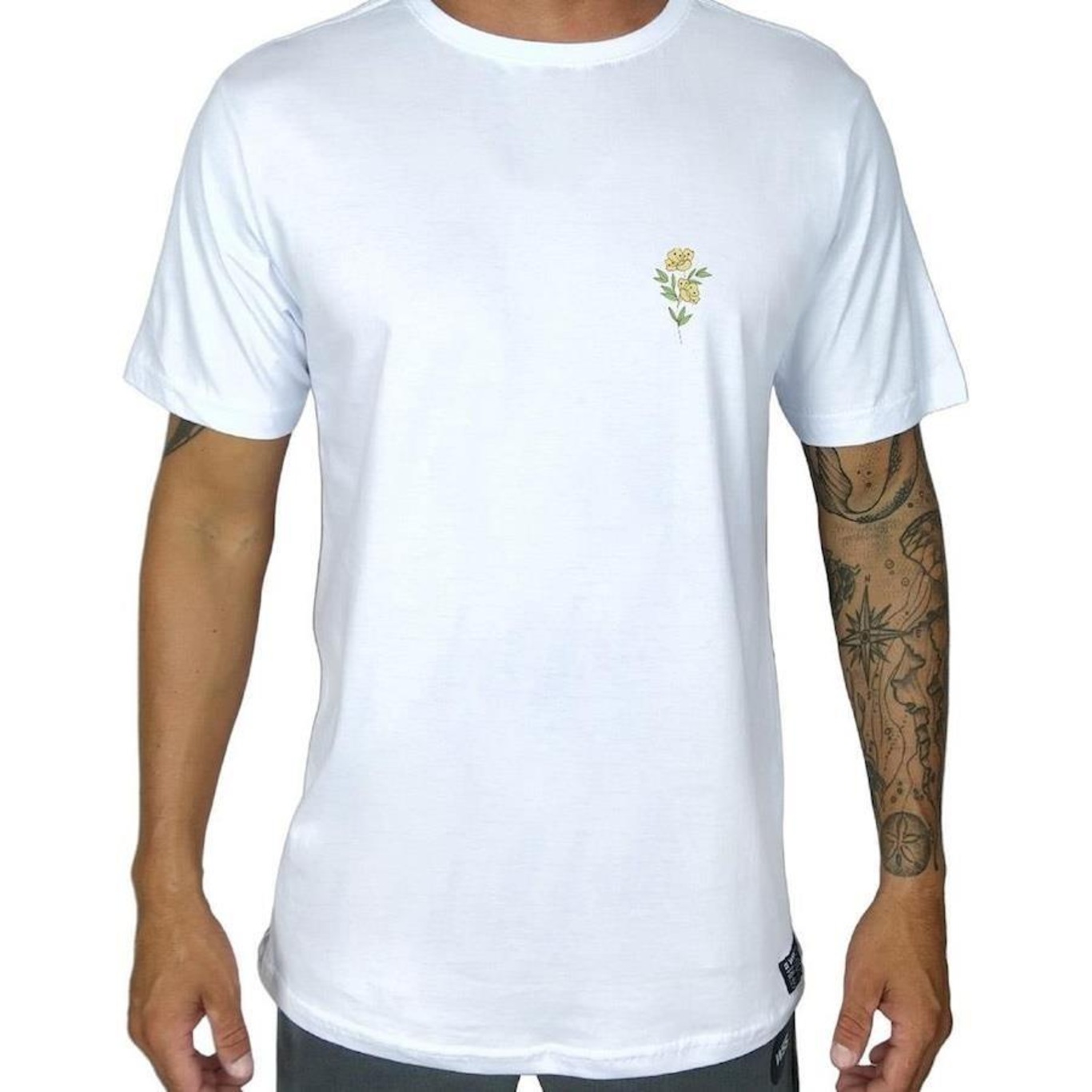 Camiseta WSS Brasil Bloom Prime - Masculina - Foto 1