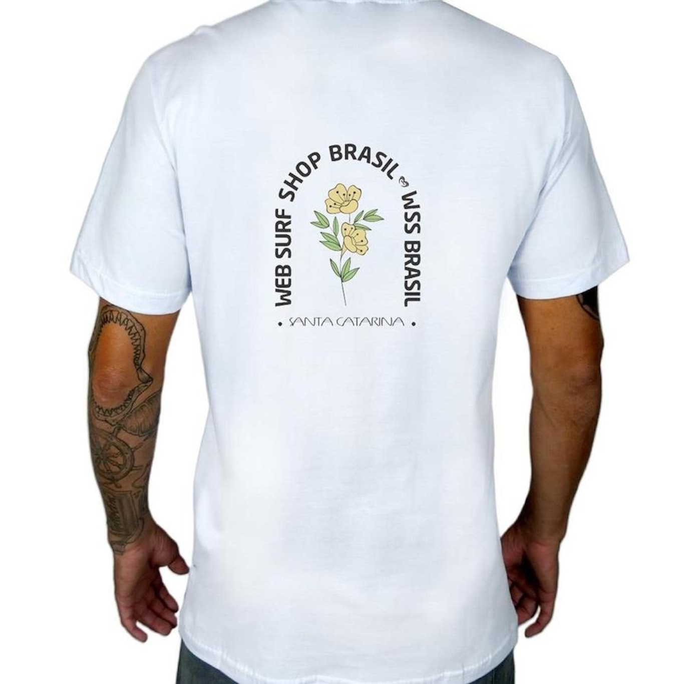 Camiseta WSS Brasil Bloom Prime - Masculina - Foto 2