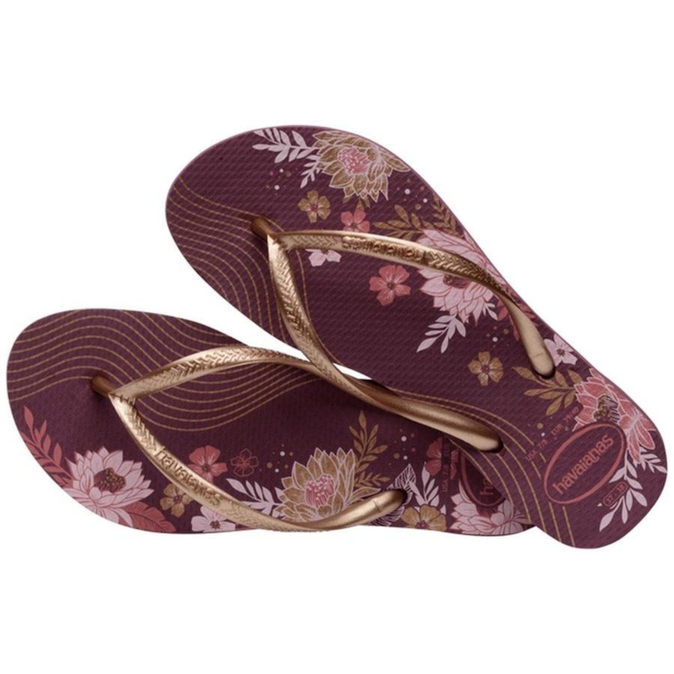 Chinelo Havaianas Slim Organic - Feminino - Foto 4