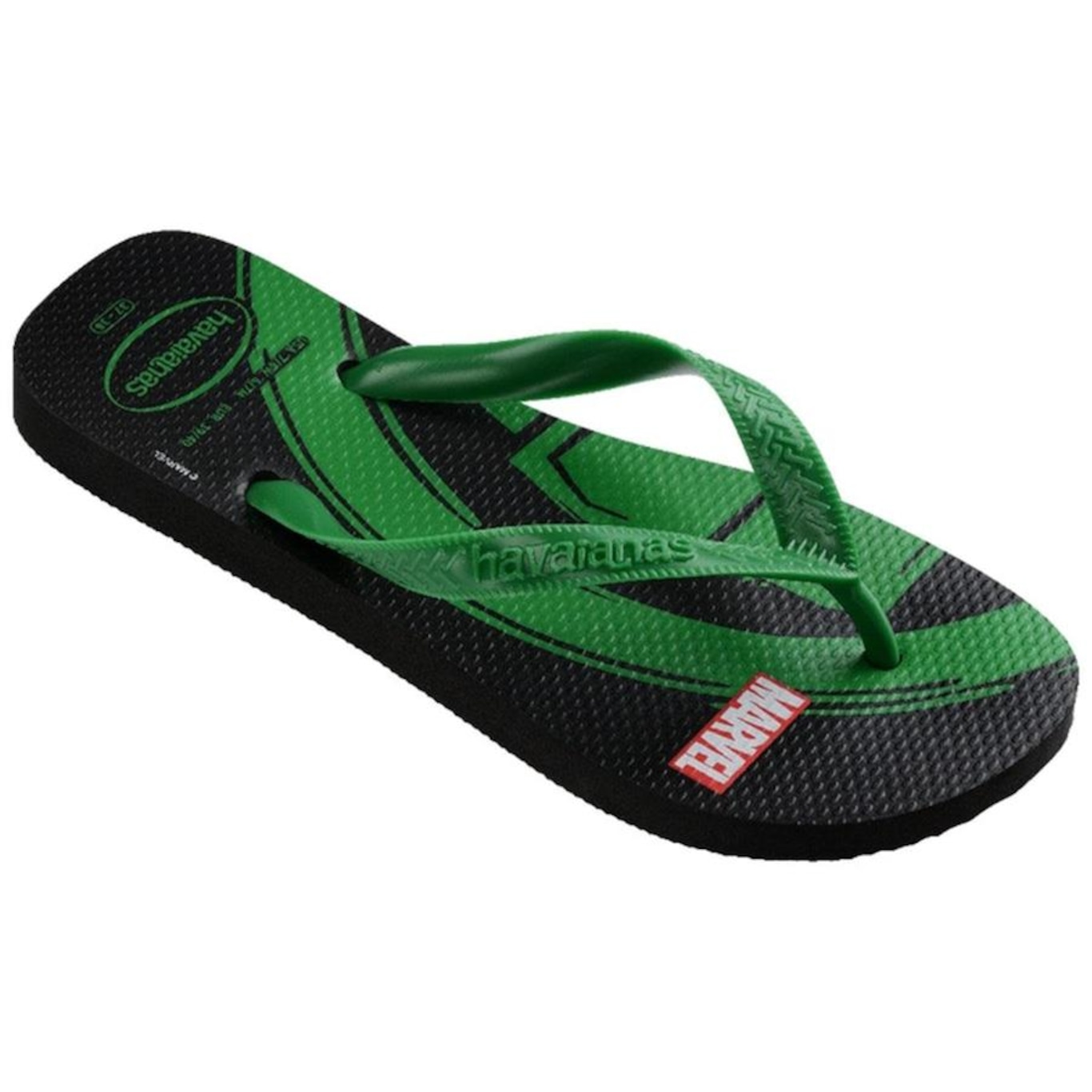 Chinelo Havaianas Top Marvel Logomania Menino - Foto 2