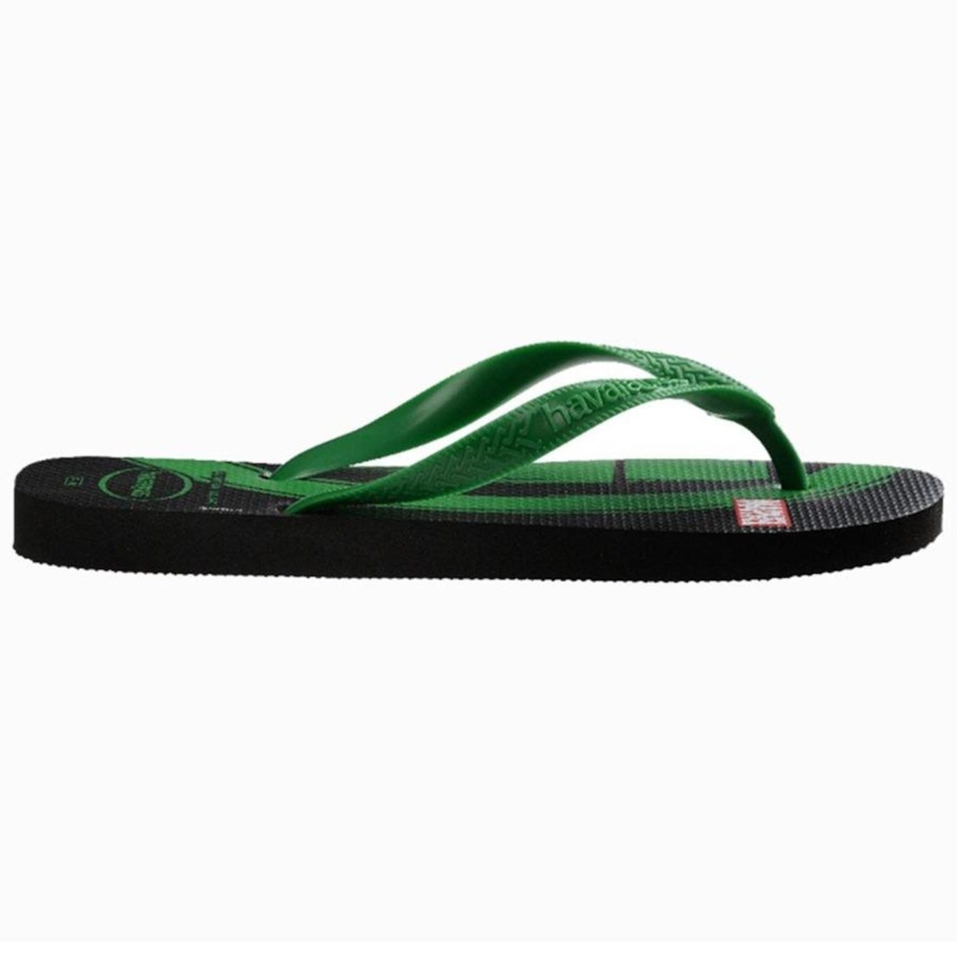 Chinelo Havaianas Top Marvel Logomania Menino - Foto 3