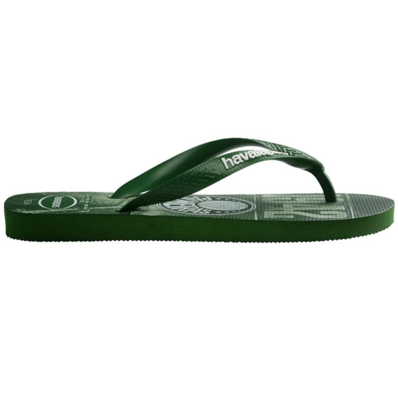 Chinelo do Palmeiras Havaianas Top Times - Masculino - Foto 3