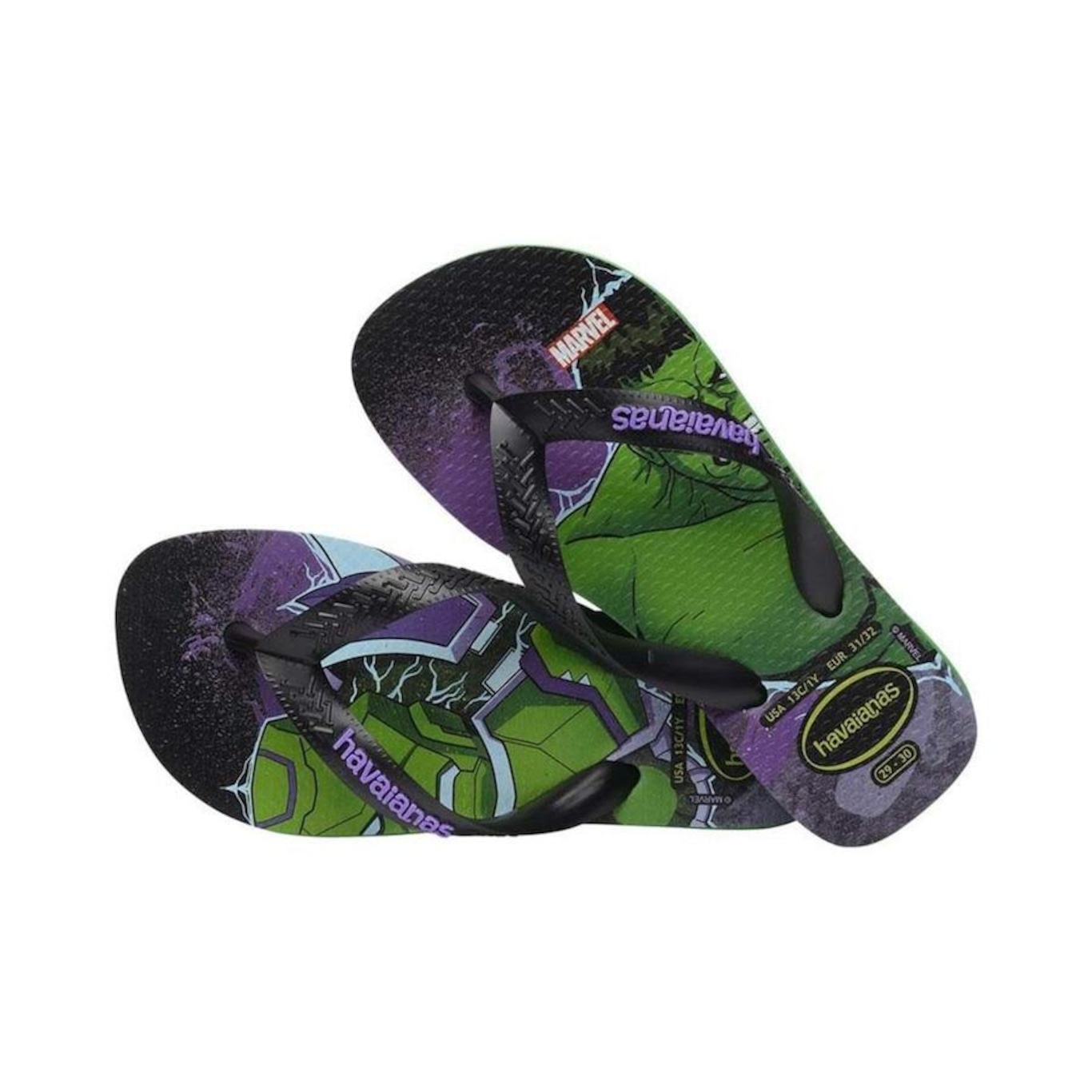 Chinelo Infantil Havaianas Top Marvel Classics - Foto 4