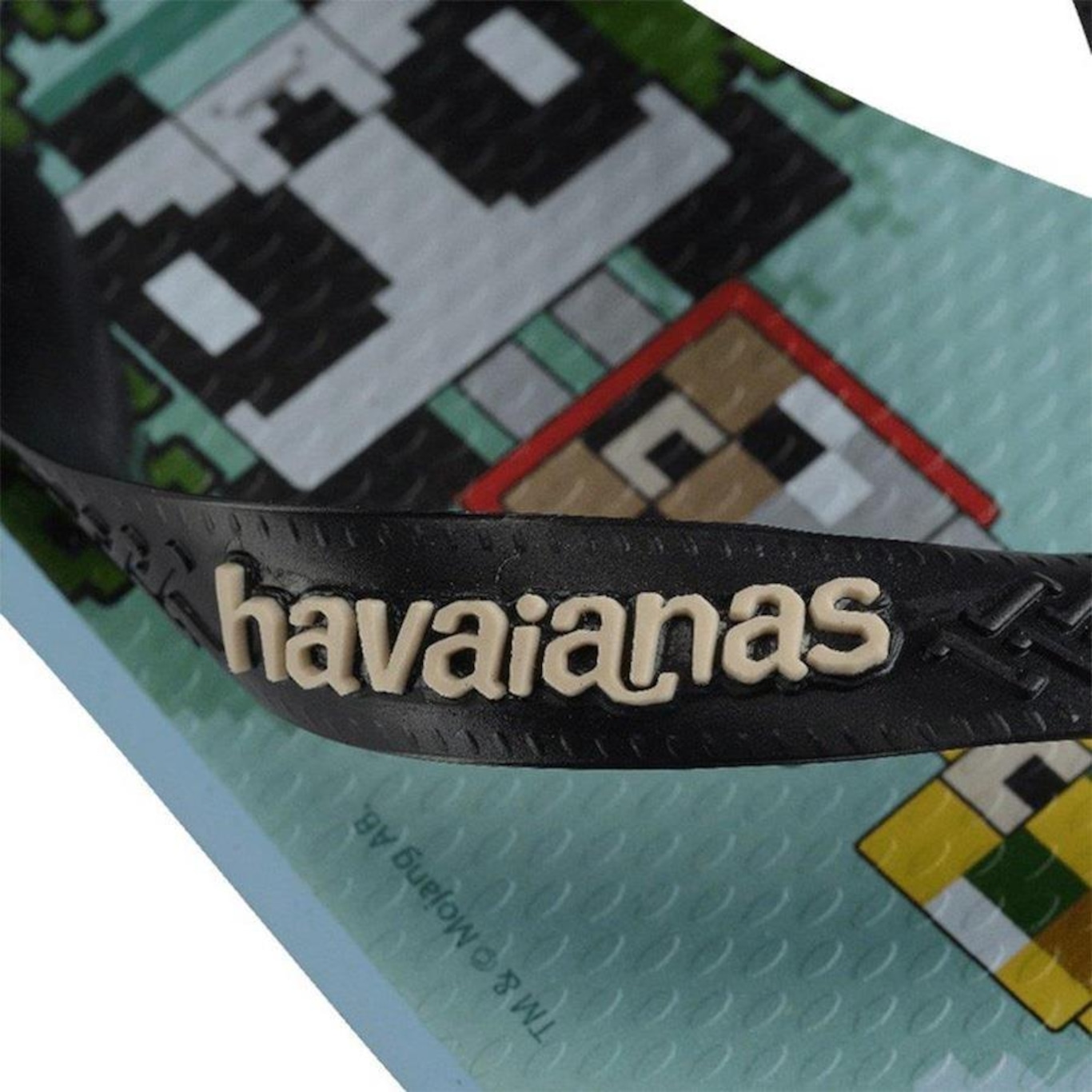 Chinelo Havaianas Minecraft - Infantil - Foto 4