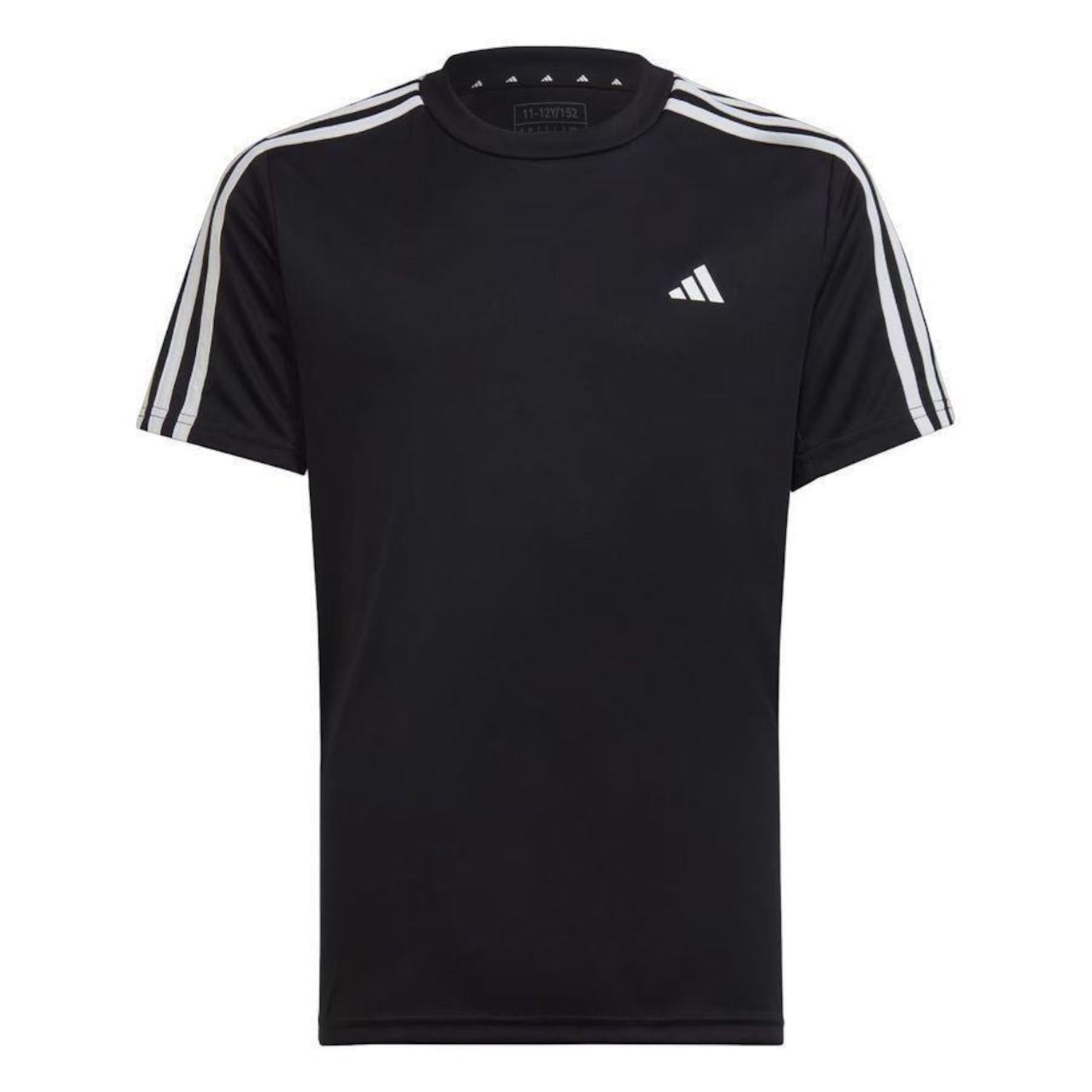 Camiseta adidas Ess 3-Stripes Regular Fit - Infantil - Foto 1