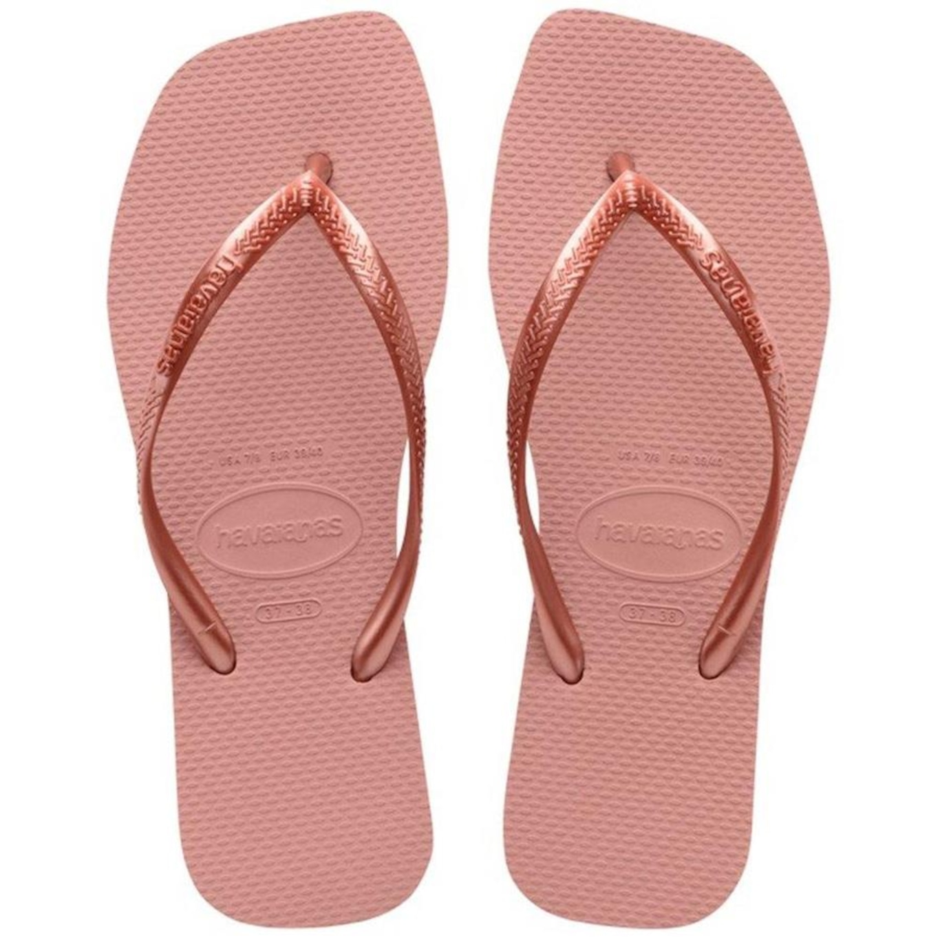 Chinelo Havaianas Slim Square - Feminino - Foto 1