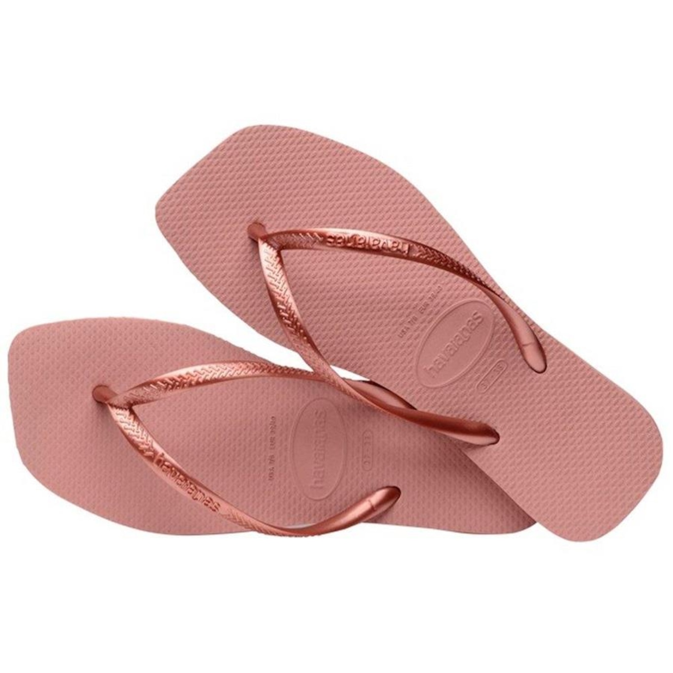 Chinelo Havaianas Slim Square - Feminino - Foto 4