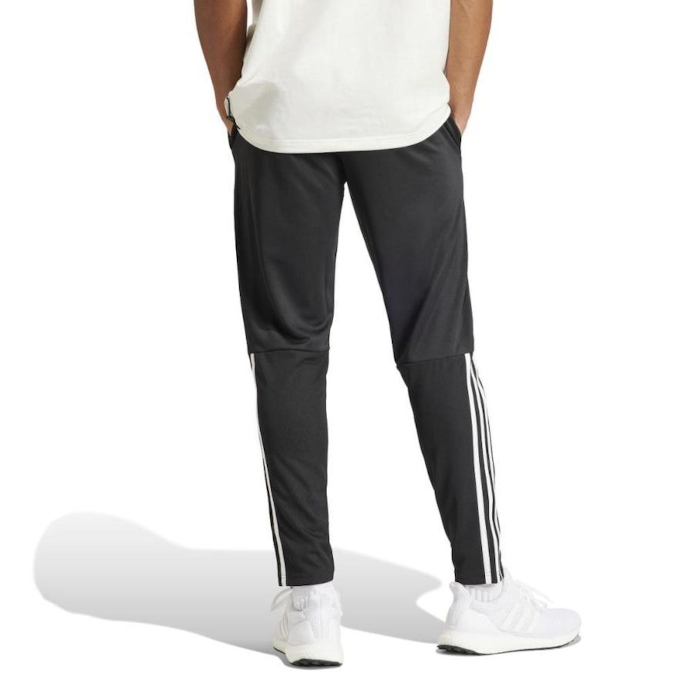 Calça adidas Sereno Três Listras - Masculina - Foto 3