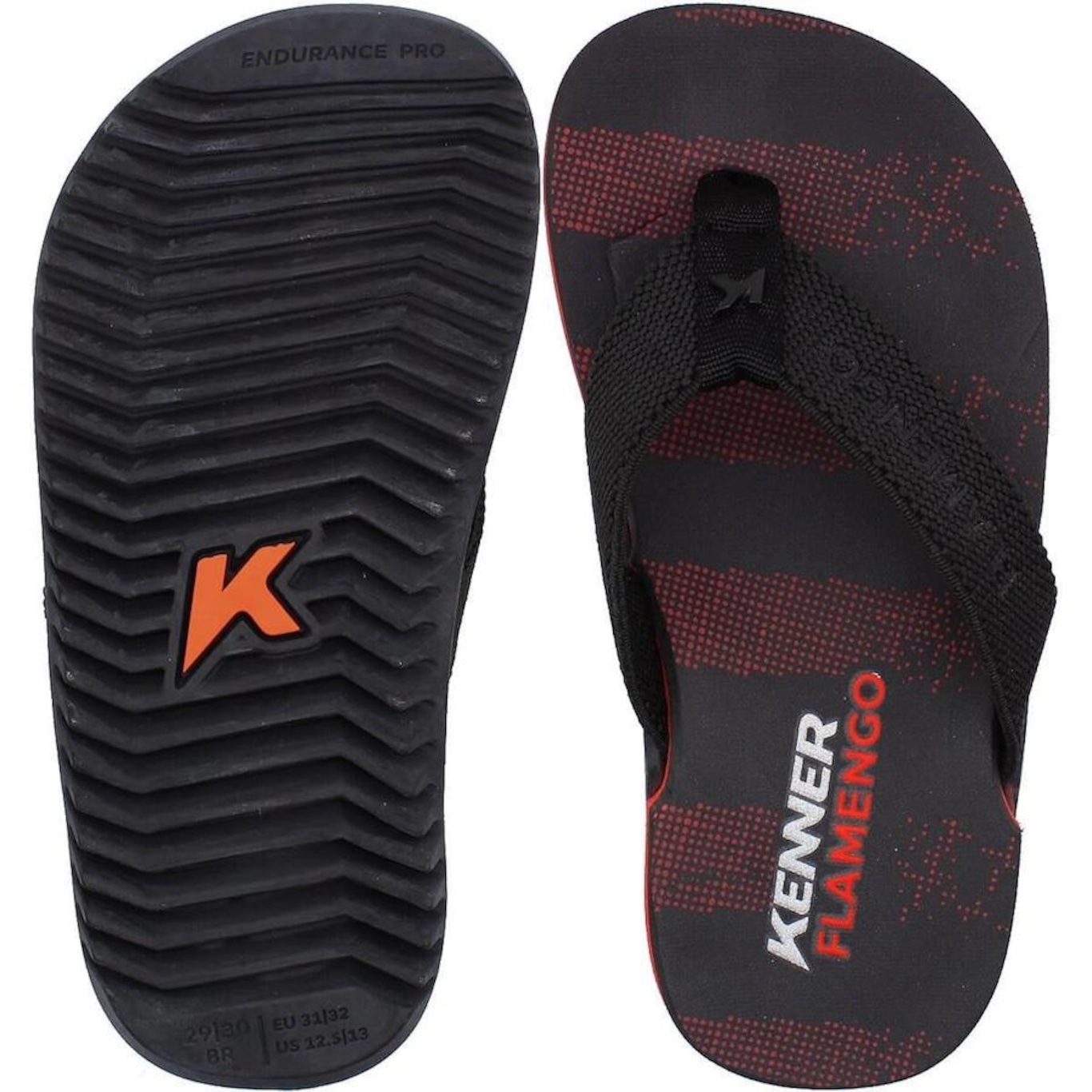 Chinelo Kenner Nk6 Flamengo Kids - Infantil - Foto 3