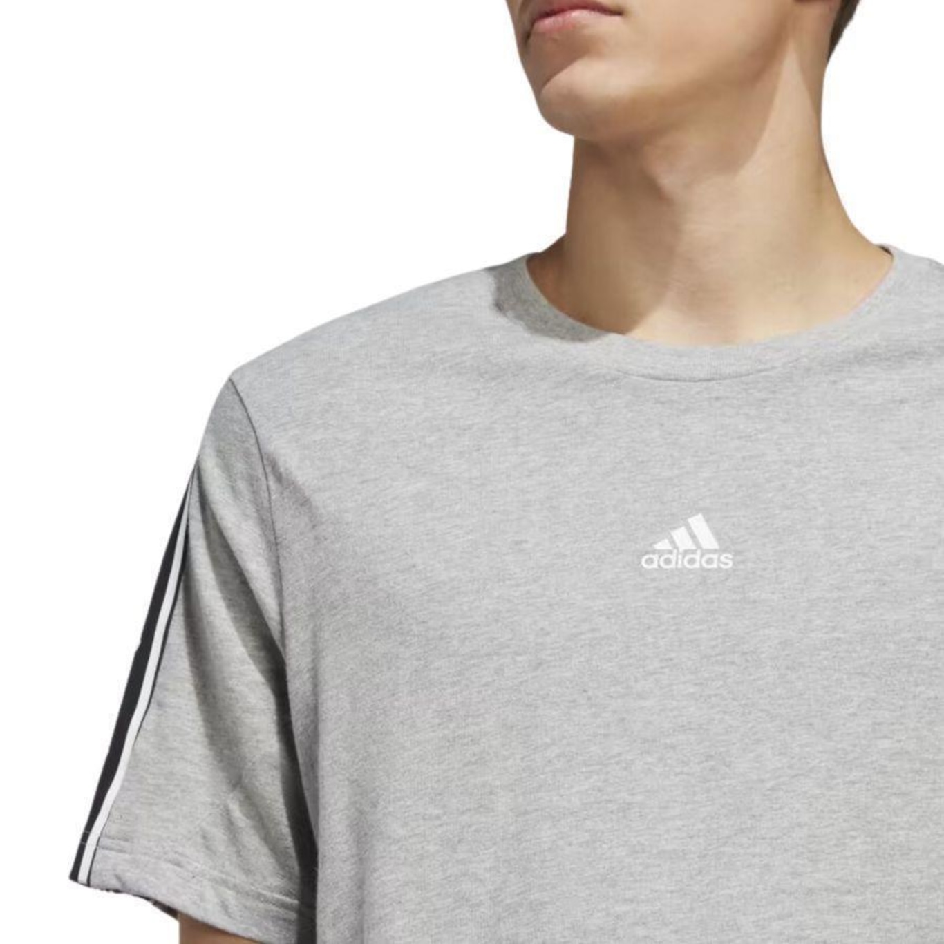 Camiseta adidas Brand Love - Masculina - Foto 4