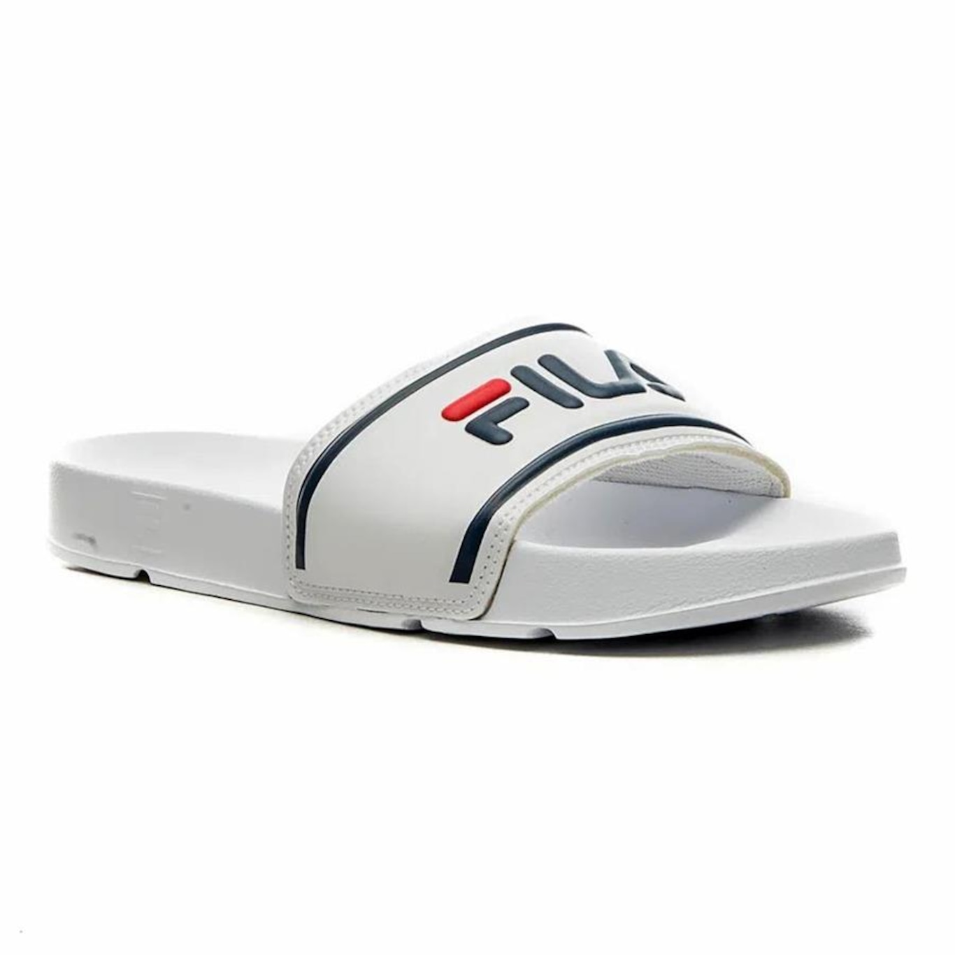 Chinelo Slide Fila Drifter Stripes - Masculino - Foto 1