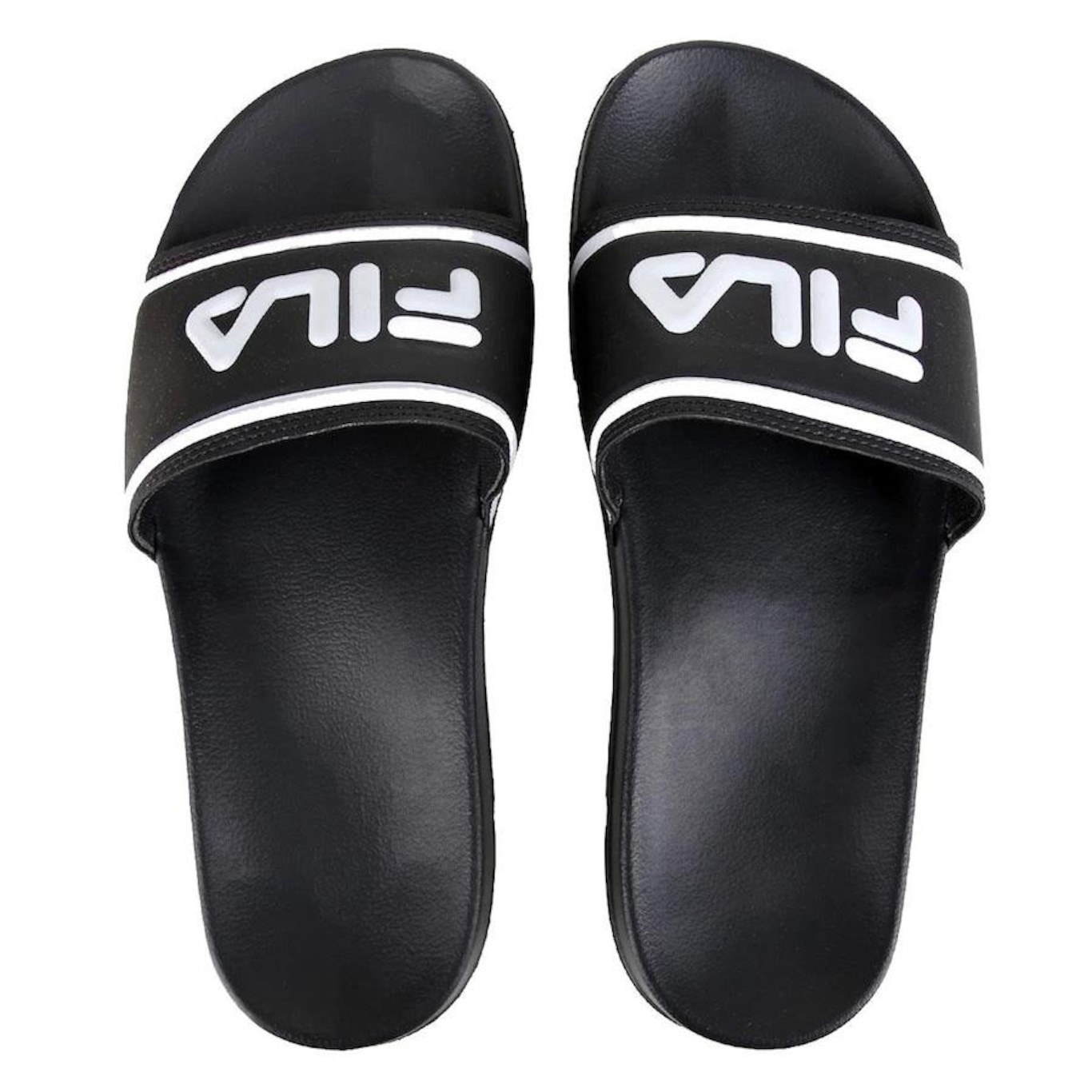 Chinelo Slide Fila Drifter Stripes - Masculino - Foto 1