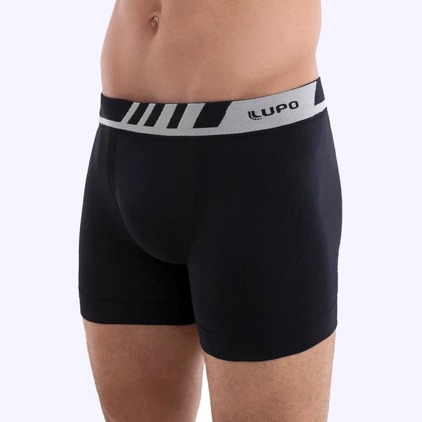 Cueca Boxer Lupo Microfibra Cós com Chanfro - Adulto - Foto 2