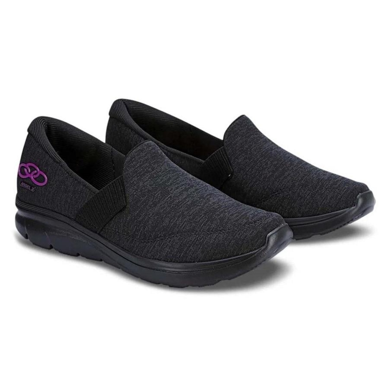 Tênis Olympikus Slip On Angel 3 + 3 Pares de Meias Color Sports - Feminino - Foto 2