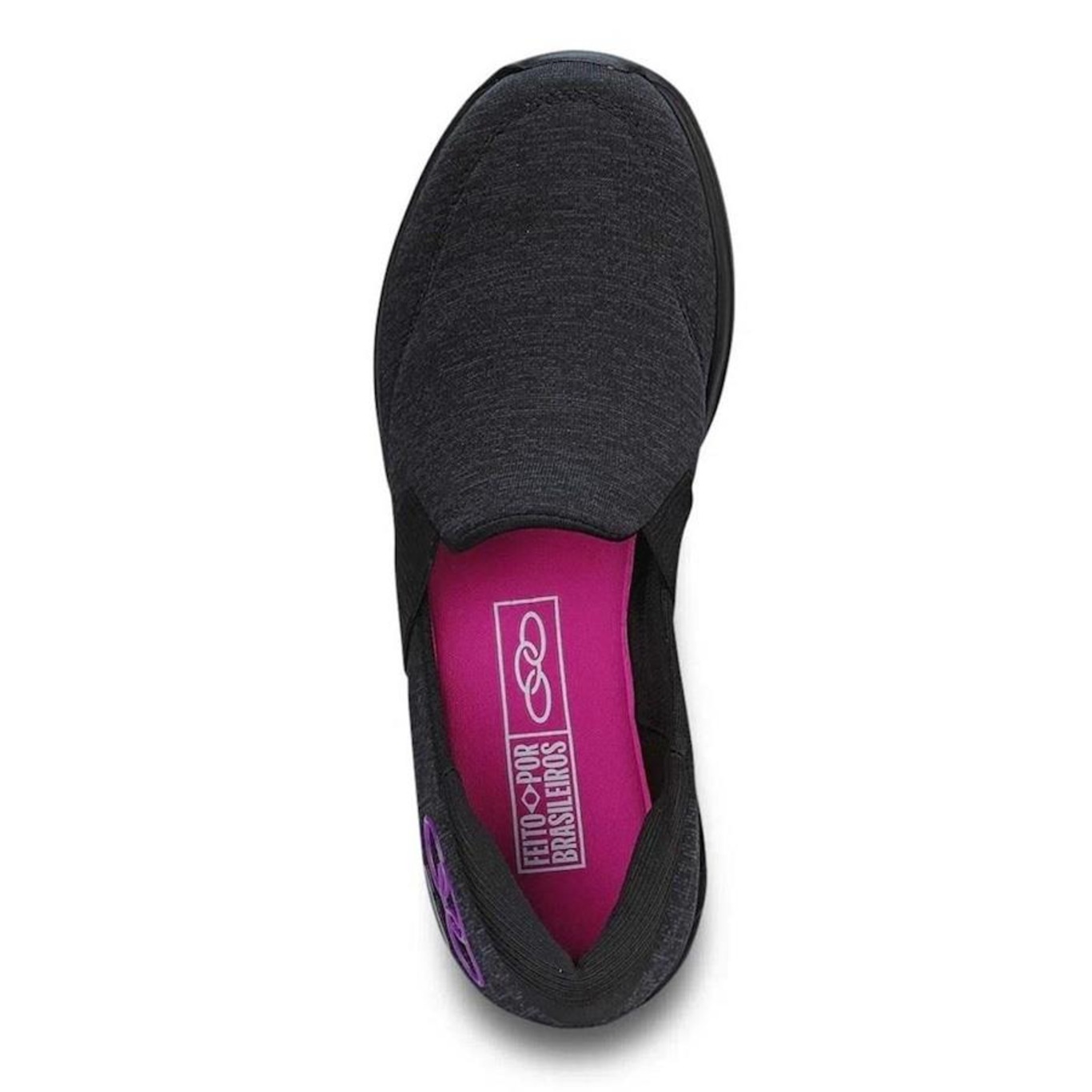 Tênis Olympikus Slip On Angel 3 + 3 Pares de Meias Color Sports - Feminino - Foto 3