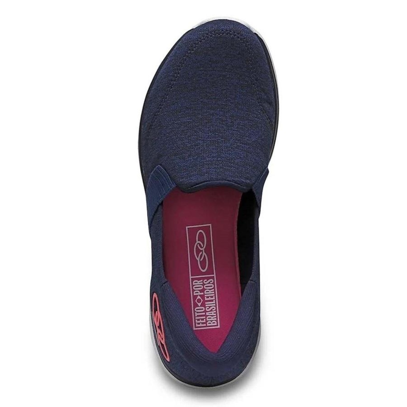 Tênis Olympikus Slip On Angel 3 + 3 Pares de Meias Color Sports - Feminino - Foto 3