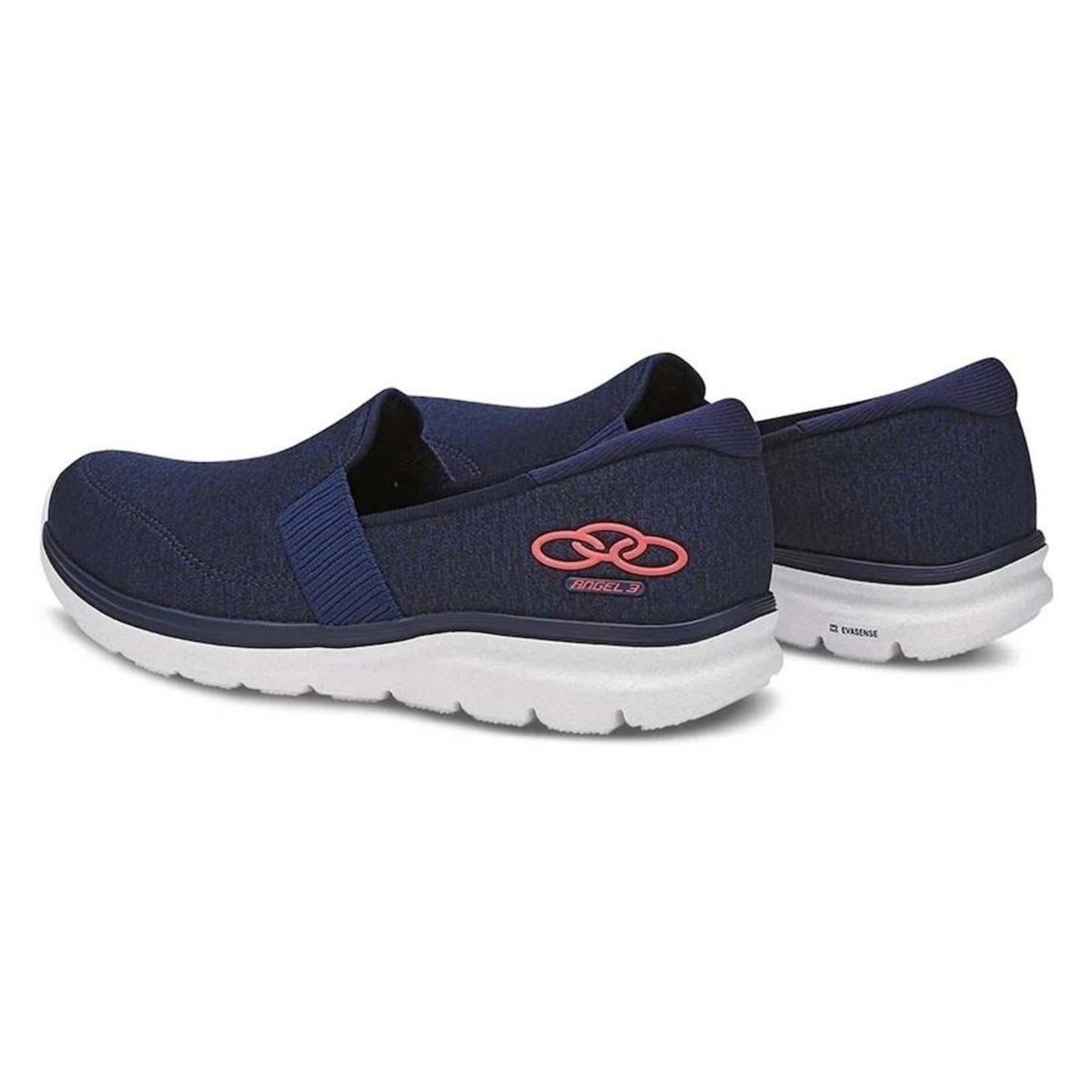 Tênis Olympikus Slip On Angel 3 + 3 Pares de Meias Color Sports - Feminino - Foto 4