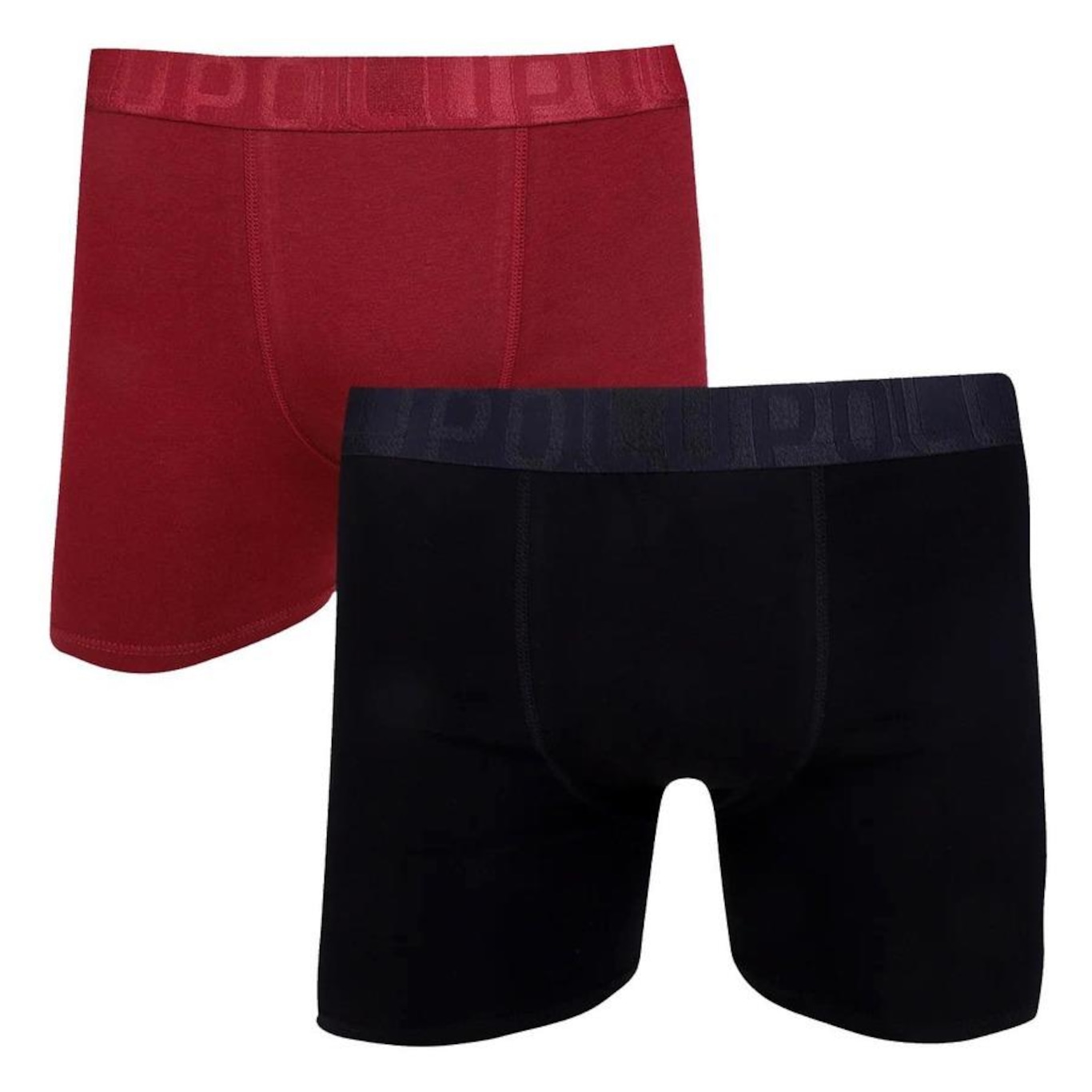 Kit Cuecas Boxer Lupo - 2 Peças - Masculino - Foto 1