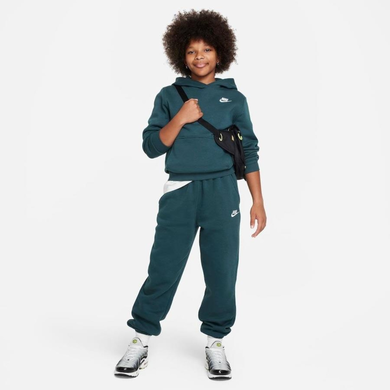 Calça Nike Sportswear Club Fleece - Infantil - Foto 5