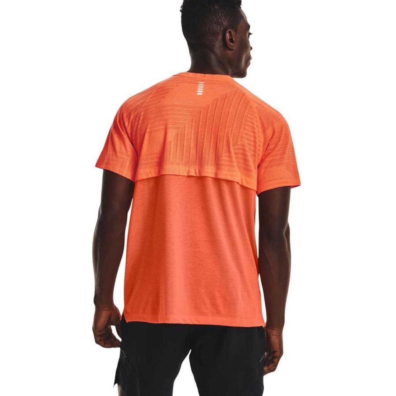 Camiseta Under Armour Streaker Deco Diamond Ss - Masculina - Foto 2