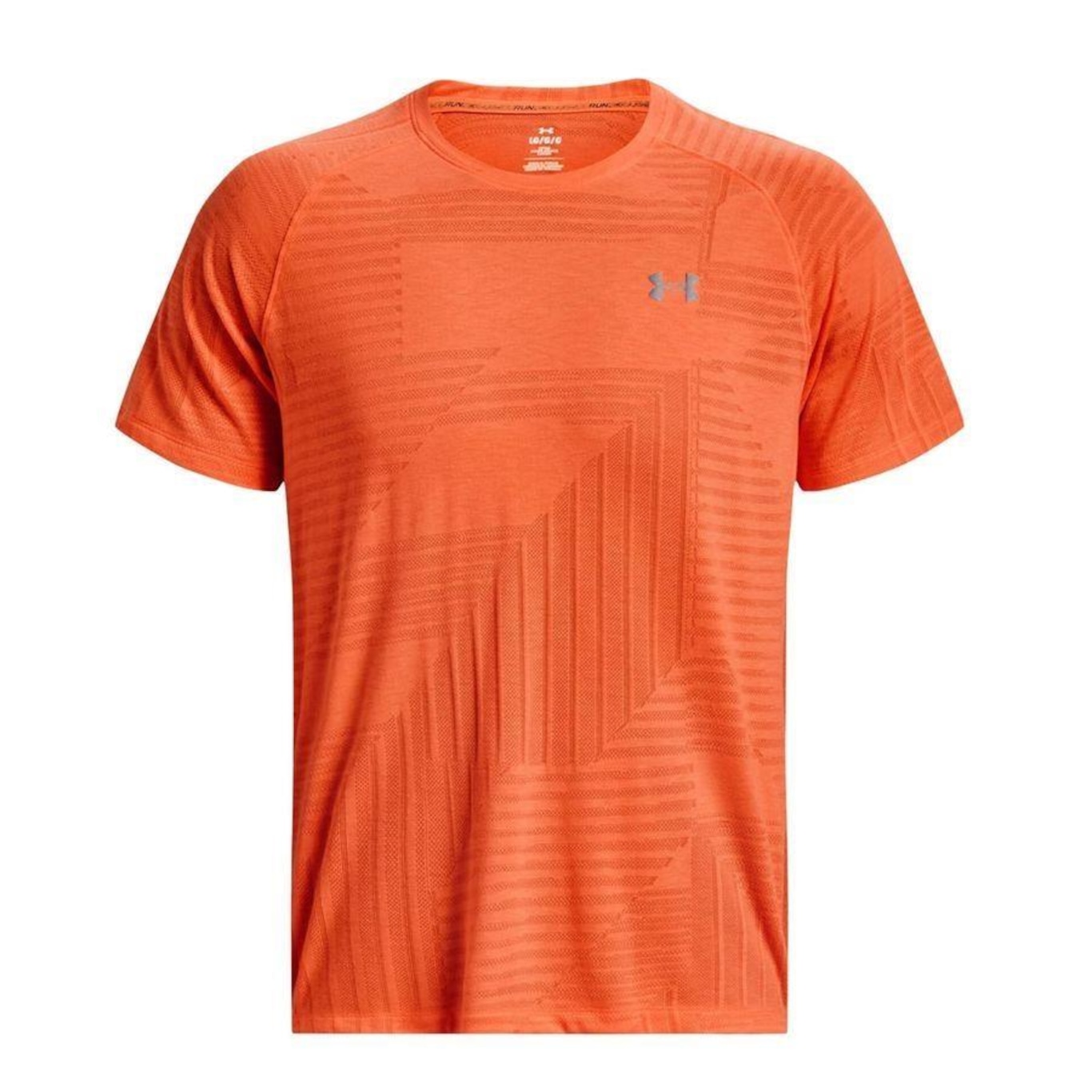 Camiseta Under Armour Streaker Deco Diamond Ss - Masculina - Foto 4