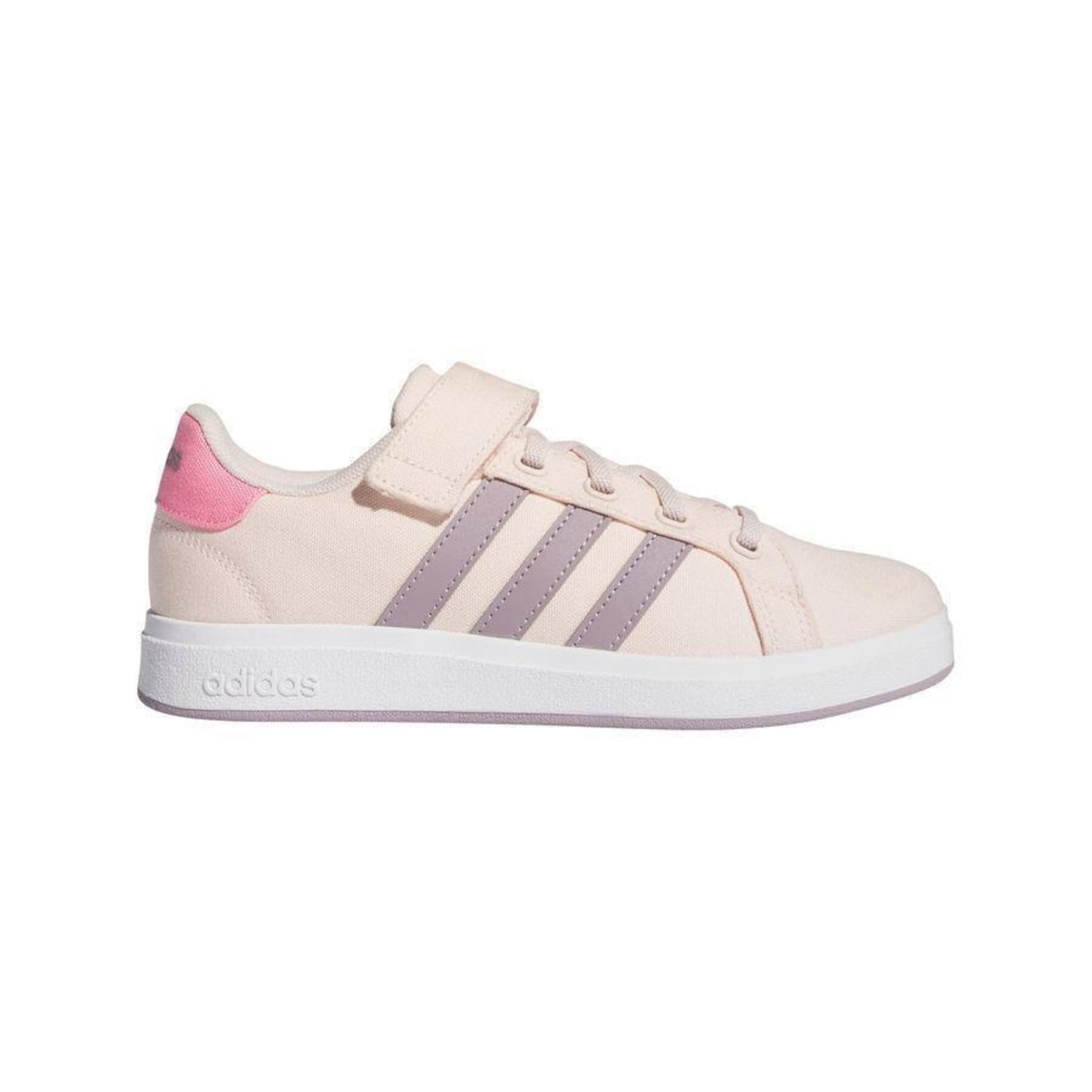 Tênis adidas Grand Court 2.0 El K - Feminino - Foto 4