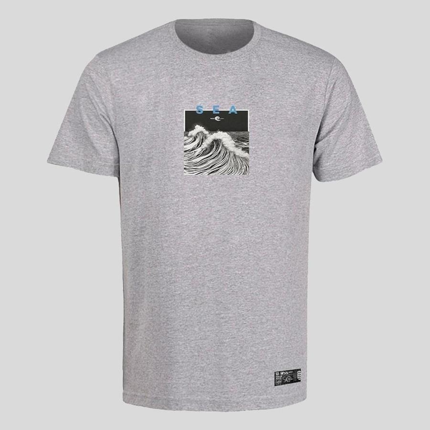 Camiseta WSS Brasil Sea Wave Prime - Masculina - Foto 1