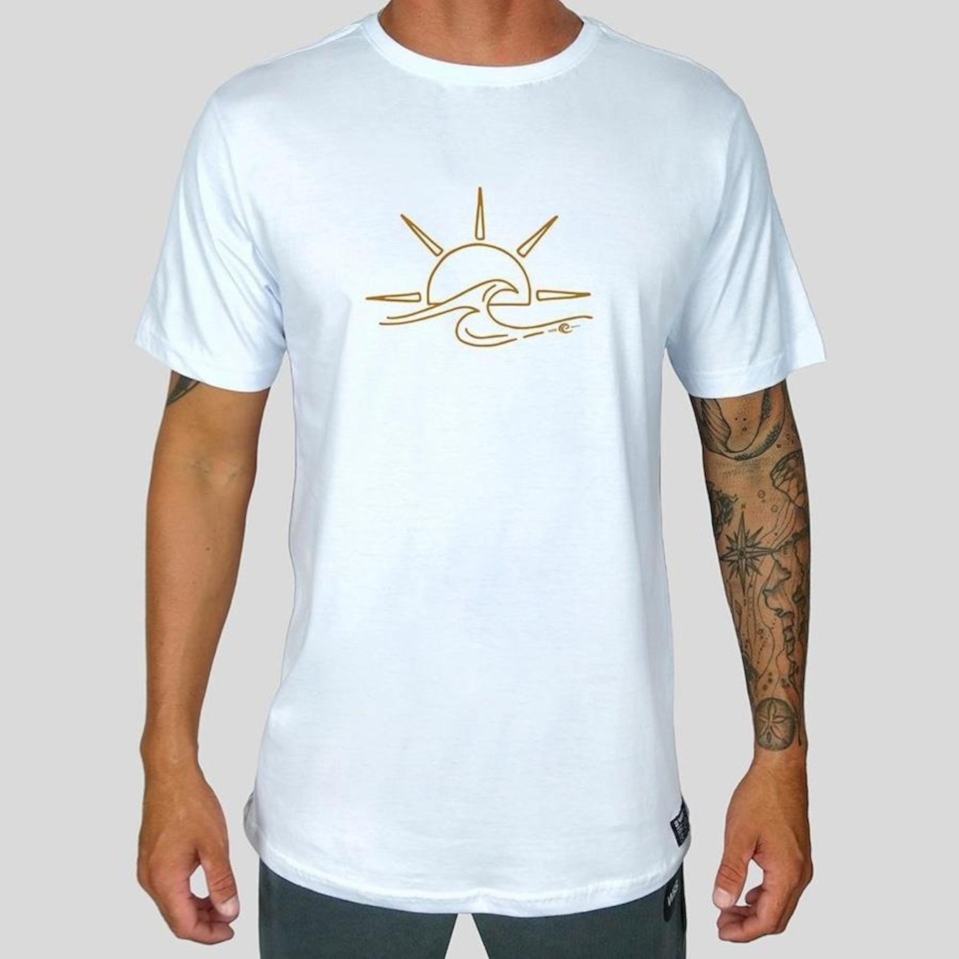 Camiseta WSS Brasil Sunset Line Prime - Masculina - Foto 1