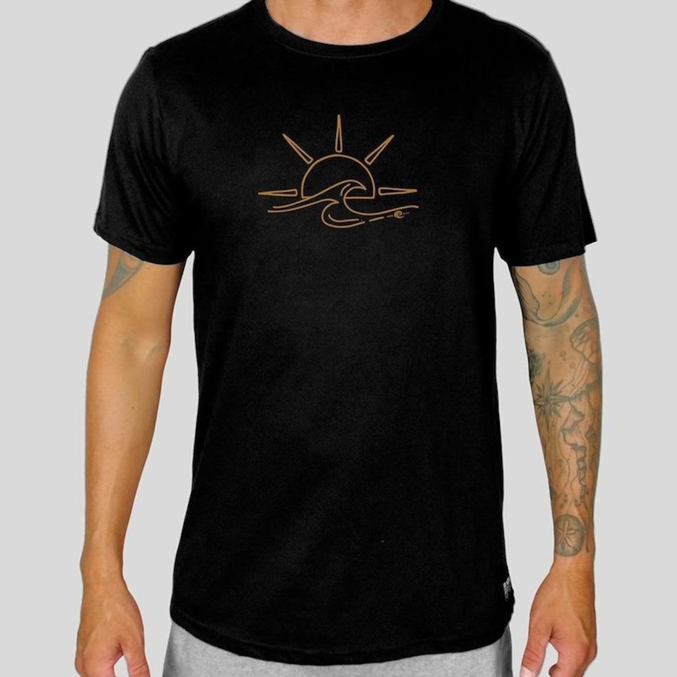 Camiseta WSS Brasil Sunset Line Prime - Masculina - Foto 1