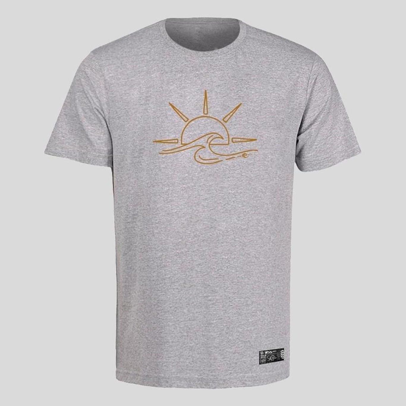 Camiseta WSS Brasil Sunset Line Prime - Masculina - Foto 1