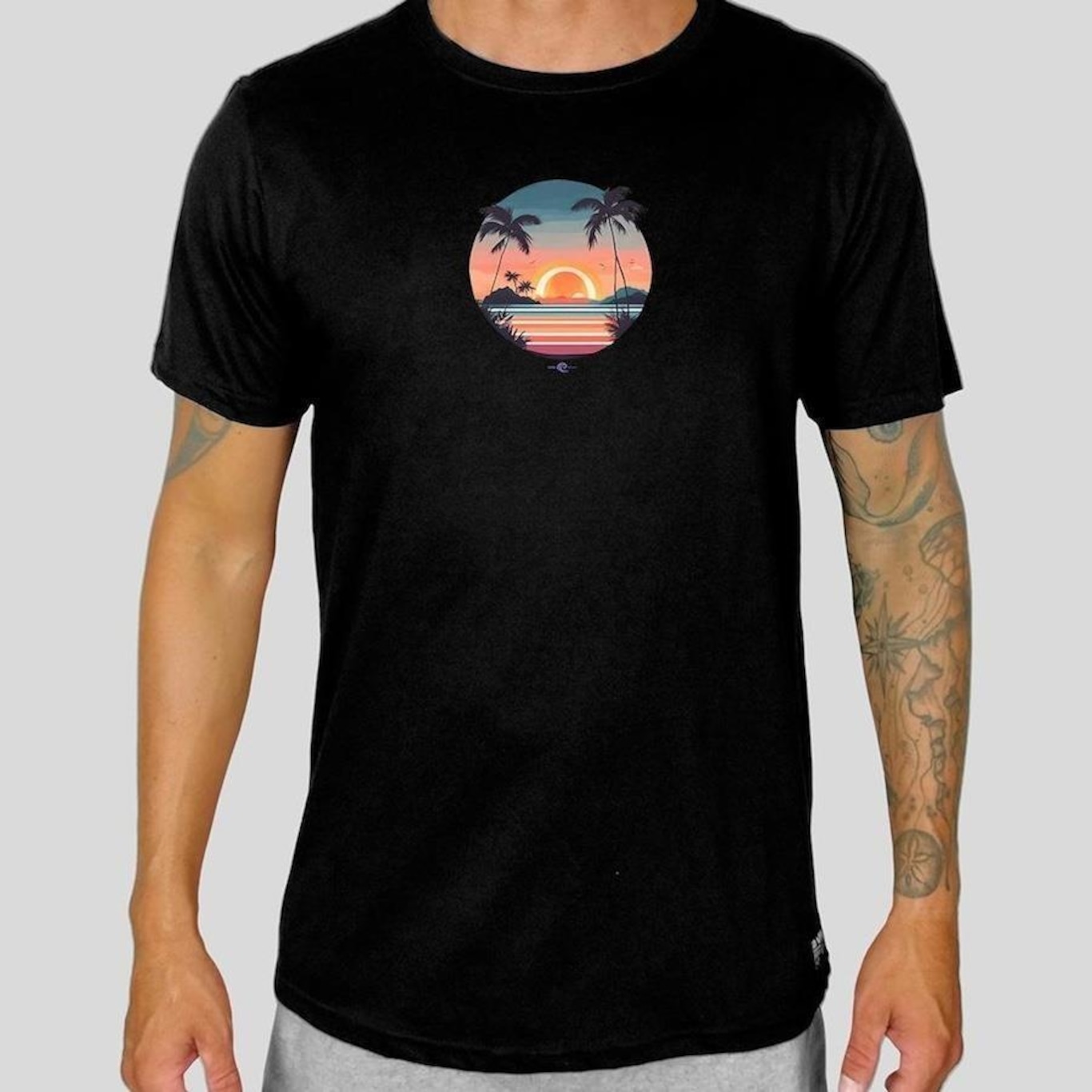 Camiseta WSS Brasil Sunset Prime - Masculina - Foto 1