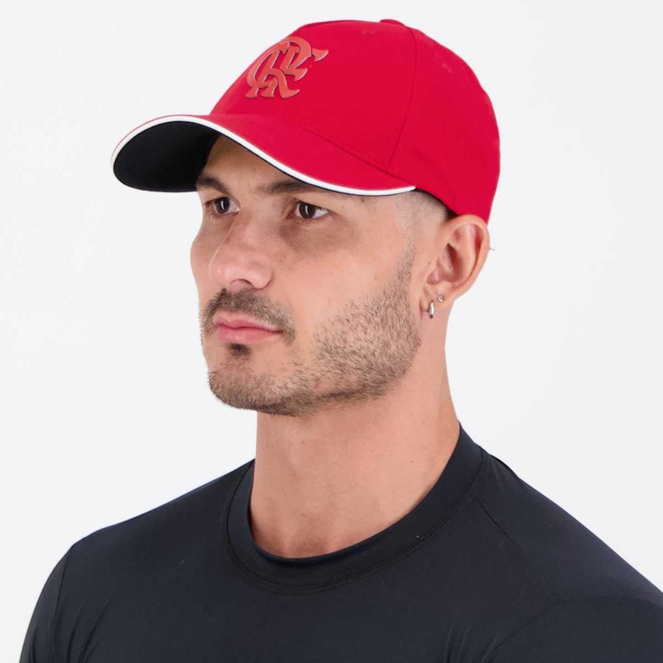 Boné do Flamengo Supercap Americano - Snapback - Adulto - Foto 5