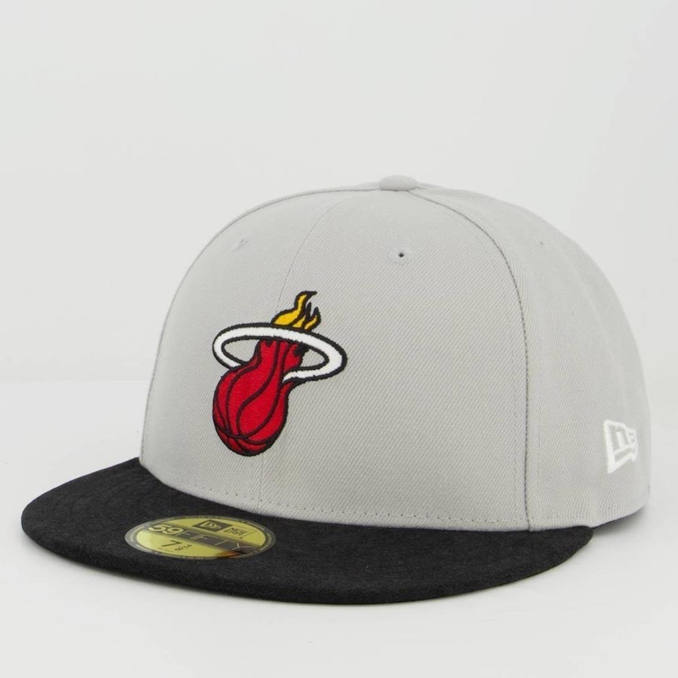 Boné Aba Reta New Era NBA Miami Heat 5950 Core  - Fechado - Adulto - Foto 1