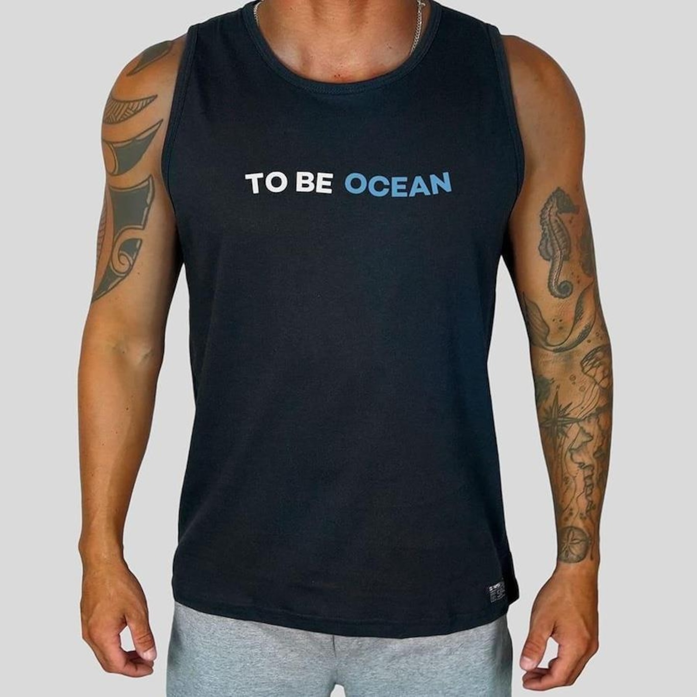 Camiseta Regata WSS Brasil Ocean Prime - Masculina - Foto 1