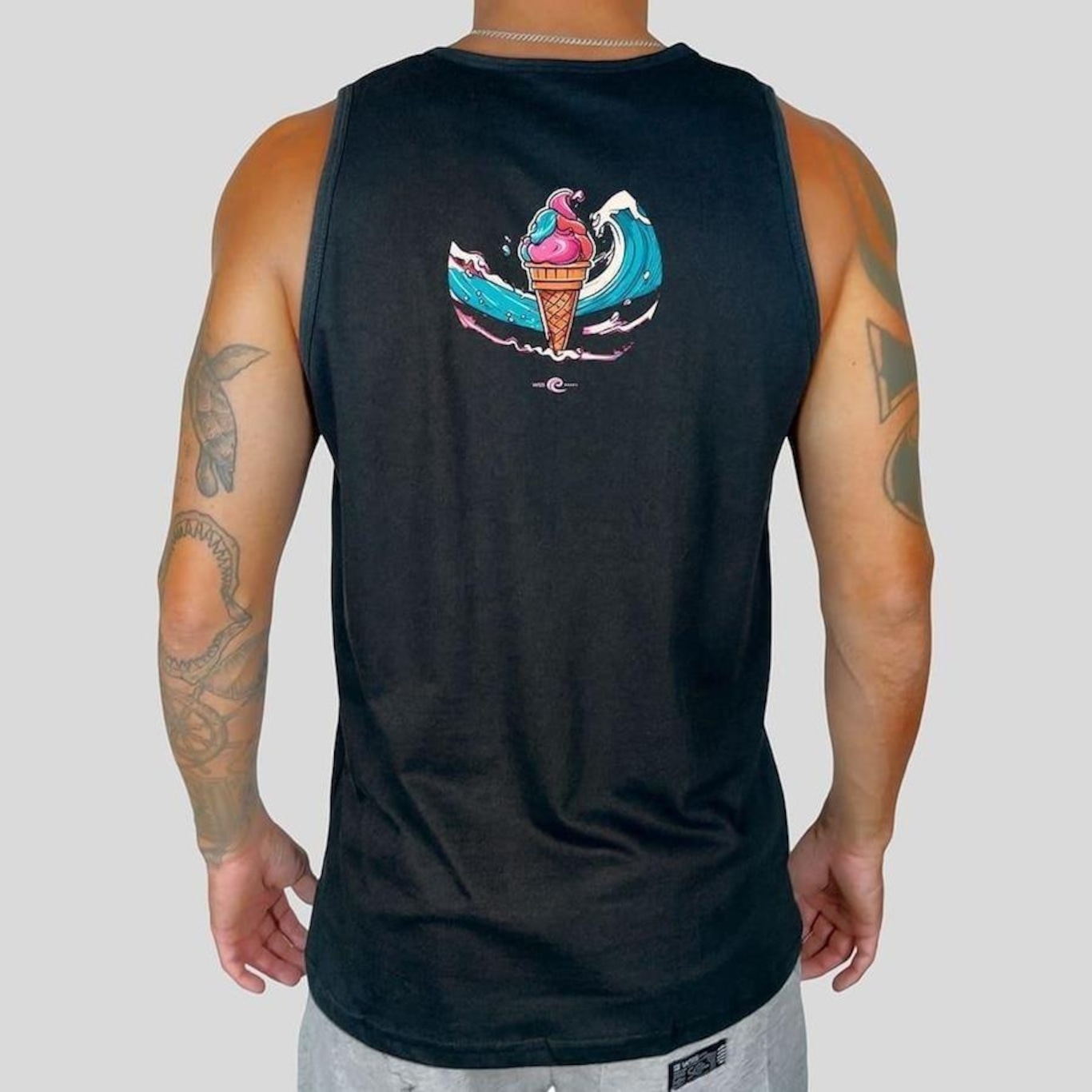 Camiseta Regata WSS Brasil Ice Surfing Prime - Masculina - Foto 2