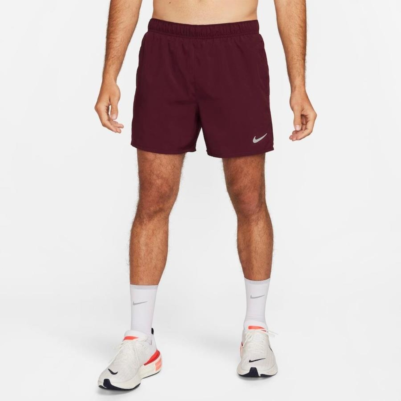 Maroon nike clearance tempo shorts