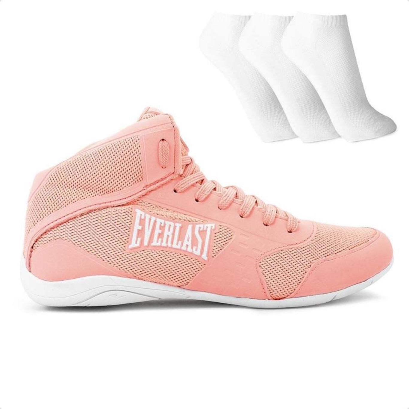 Tênis Everlast Force 2 + 3 Pares de Meias - Feminino - Foto 1