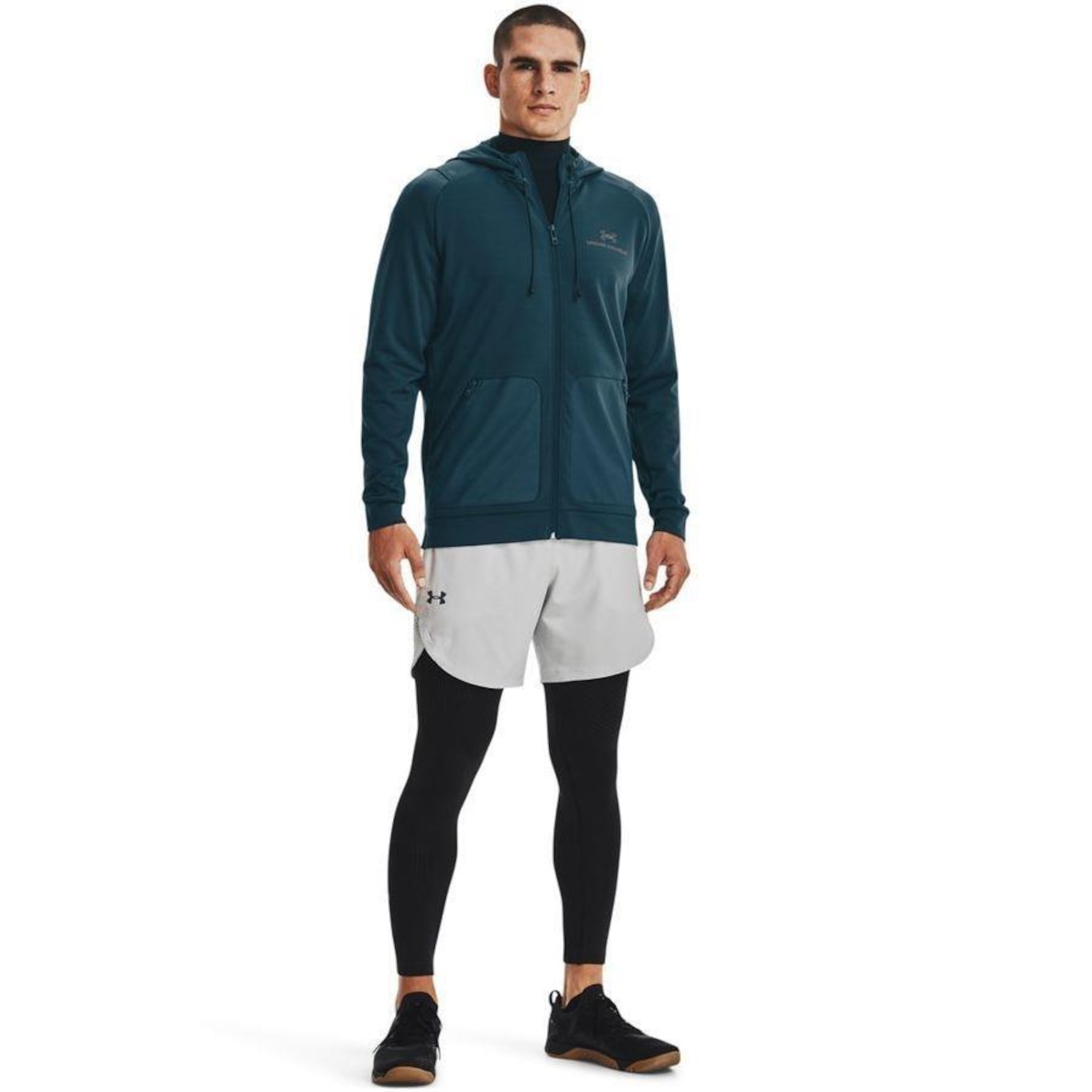 Jaqueta Com Capuz Under Armour Rush All Purpose Full-Zip - Masculina - Foto 5