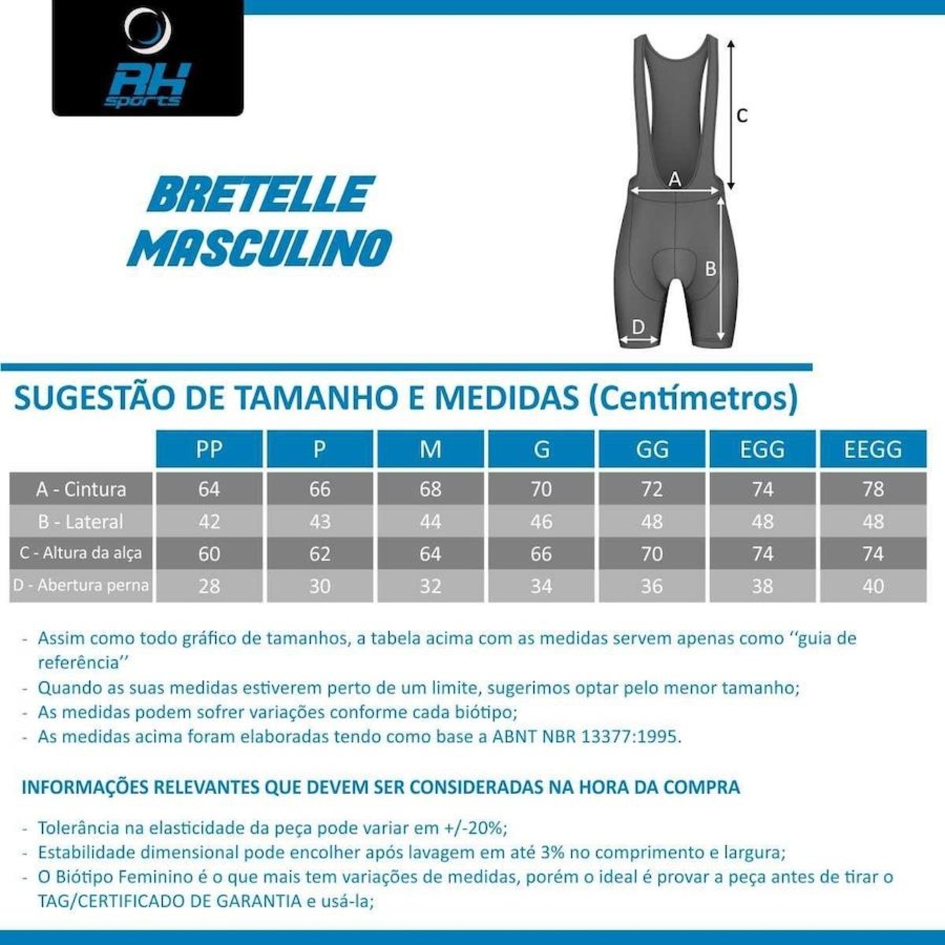 Bretelle de Ciclismo Rh X7 Performance - Masculino - Foto 5