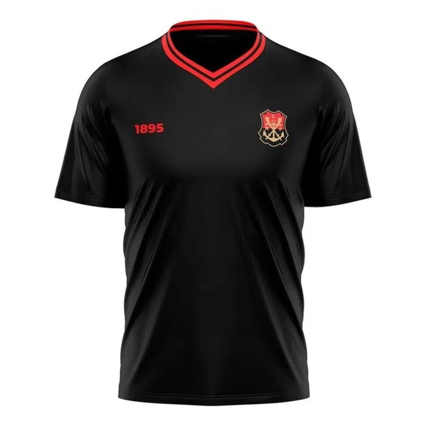 Camiseta Flamengo Ship Braziline - Masculina - Foto 1