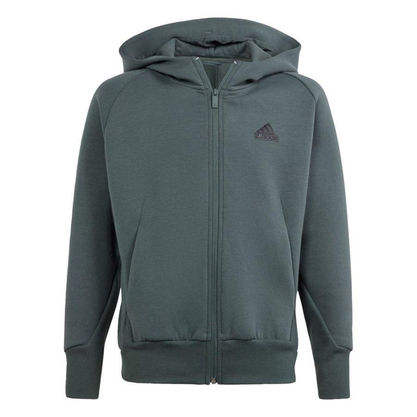 Jaqueta de Moletom com Capuz adidas Z.N.E. Full-Zip - Infantil - Foto 1