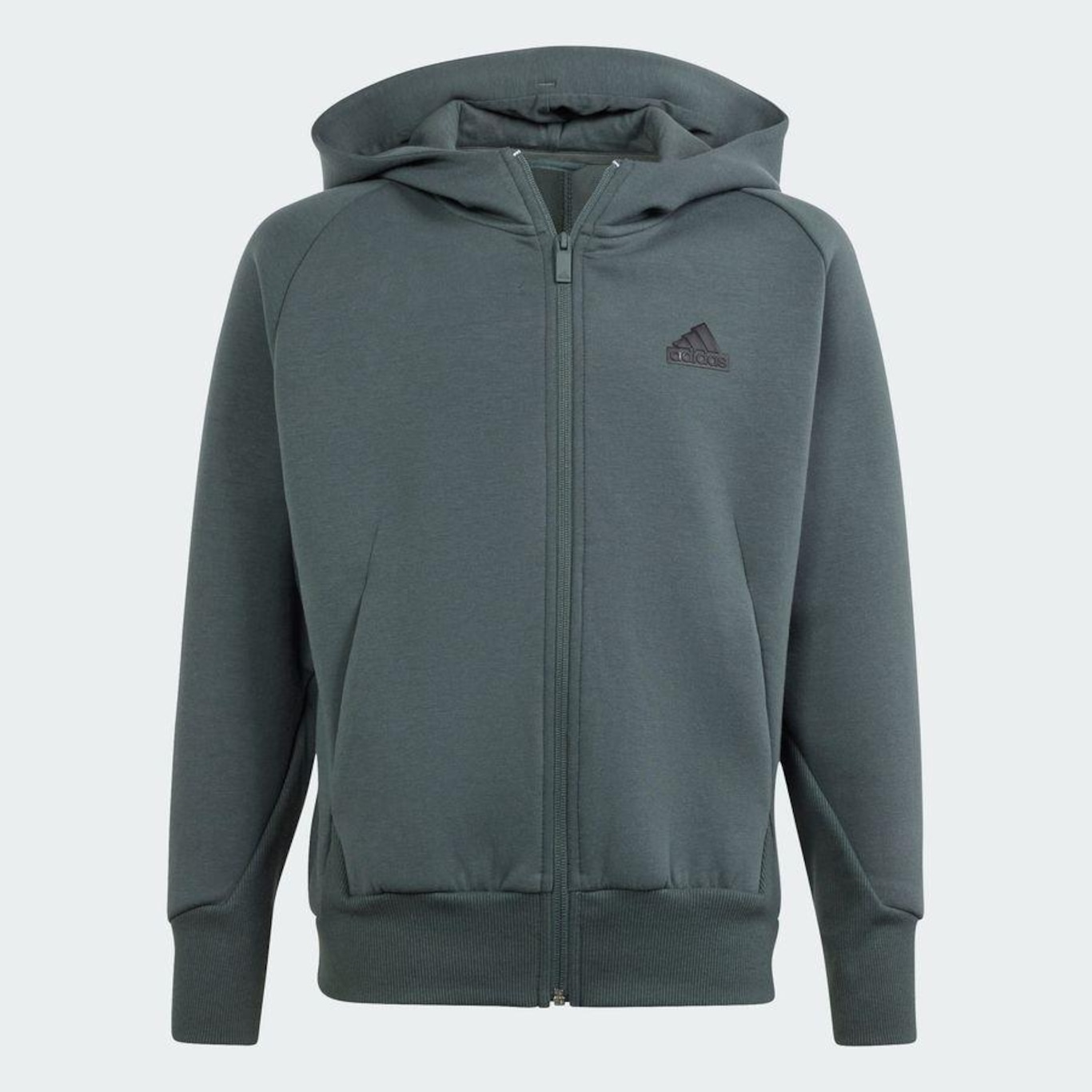 Jaqueta de Moletom com Capuz adidas Z.N.E. Full-Zip - Infantil - Foto 2