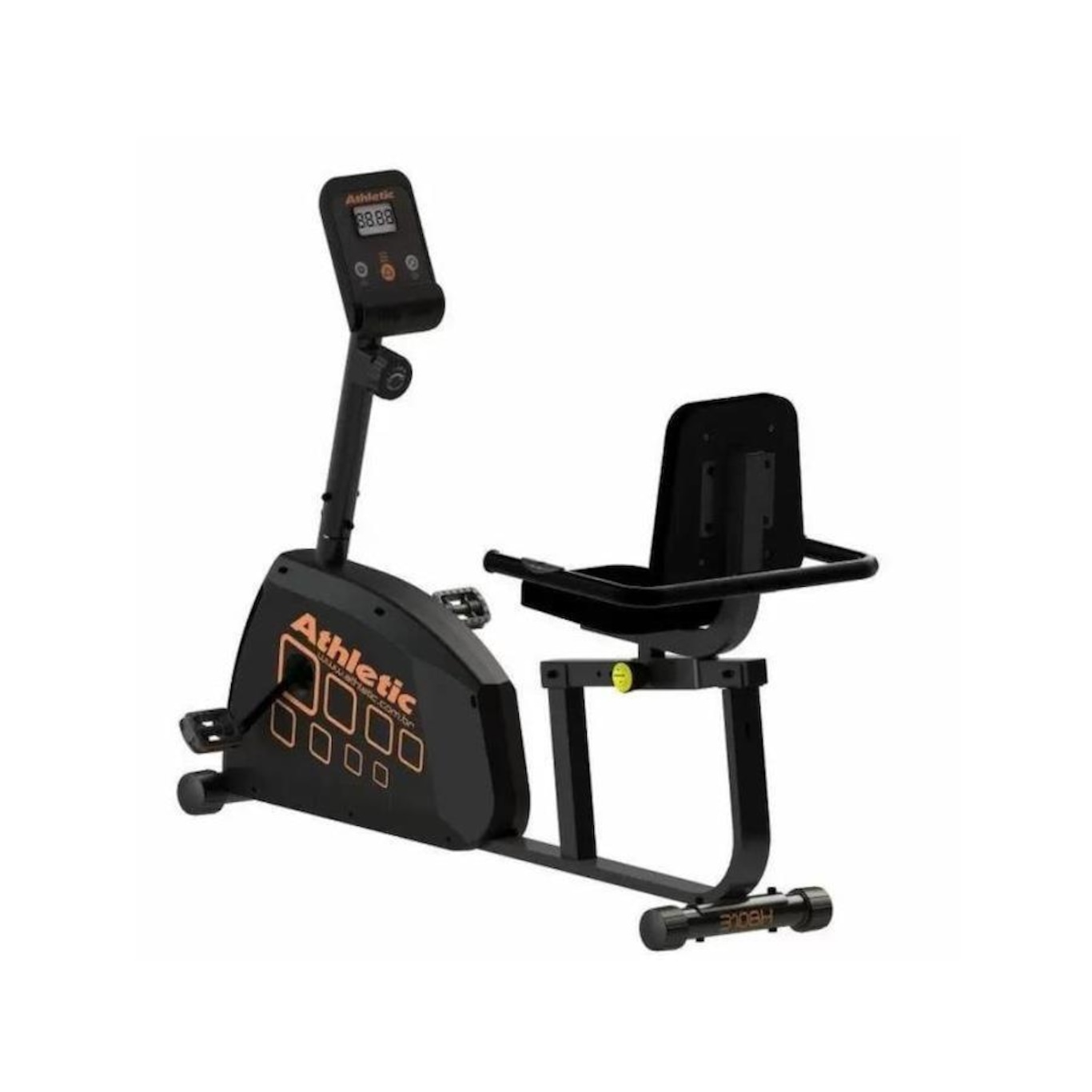 Bicicleta Horizontal Athletic Performance 310Bh 8 Níveis de Esforço Suporta 150Kg - Foto 4