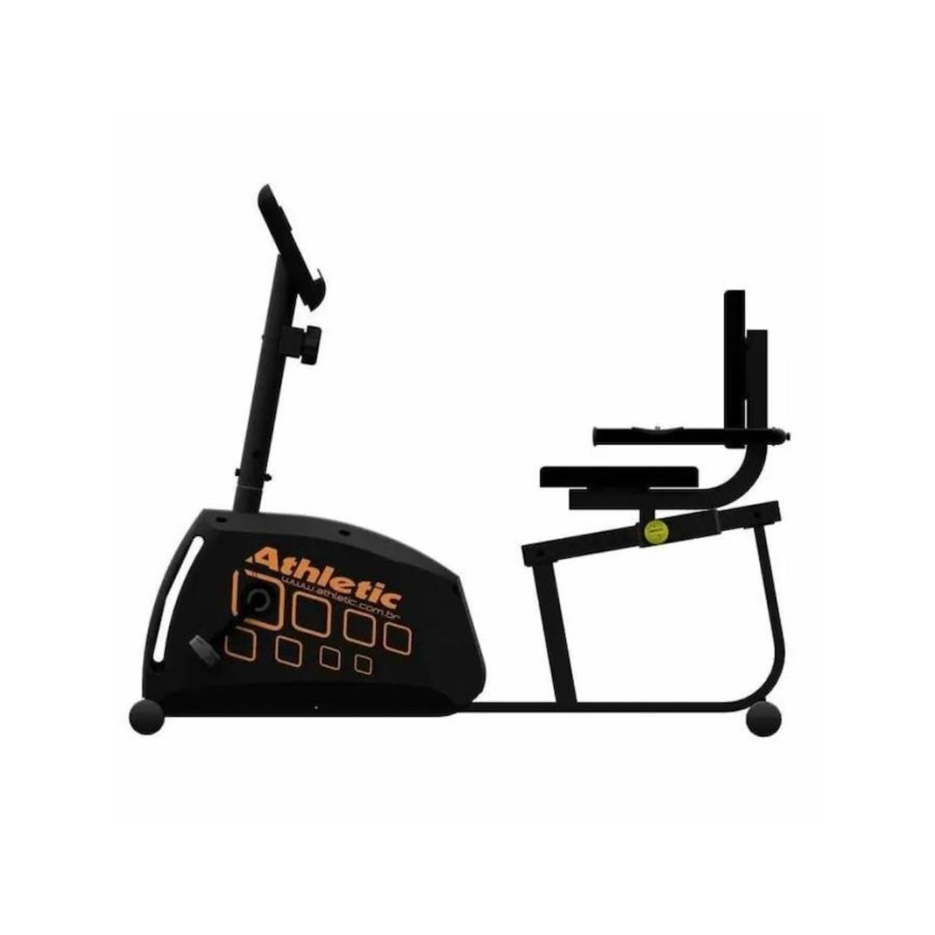 Bicicleta Horizontal Athletic Performance 310Bh 8 Níveis de Esforço Suporta 150Kg - Foto 5